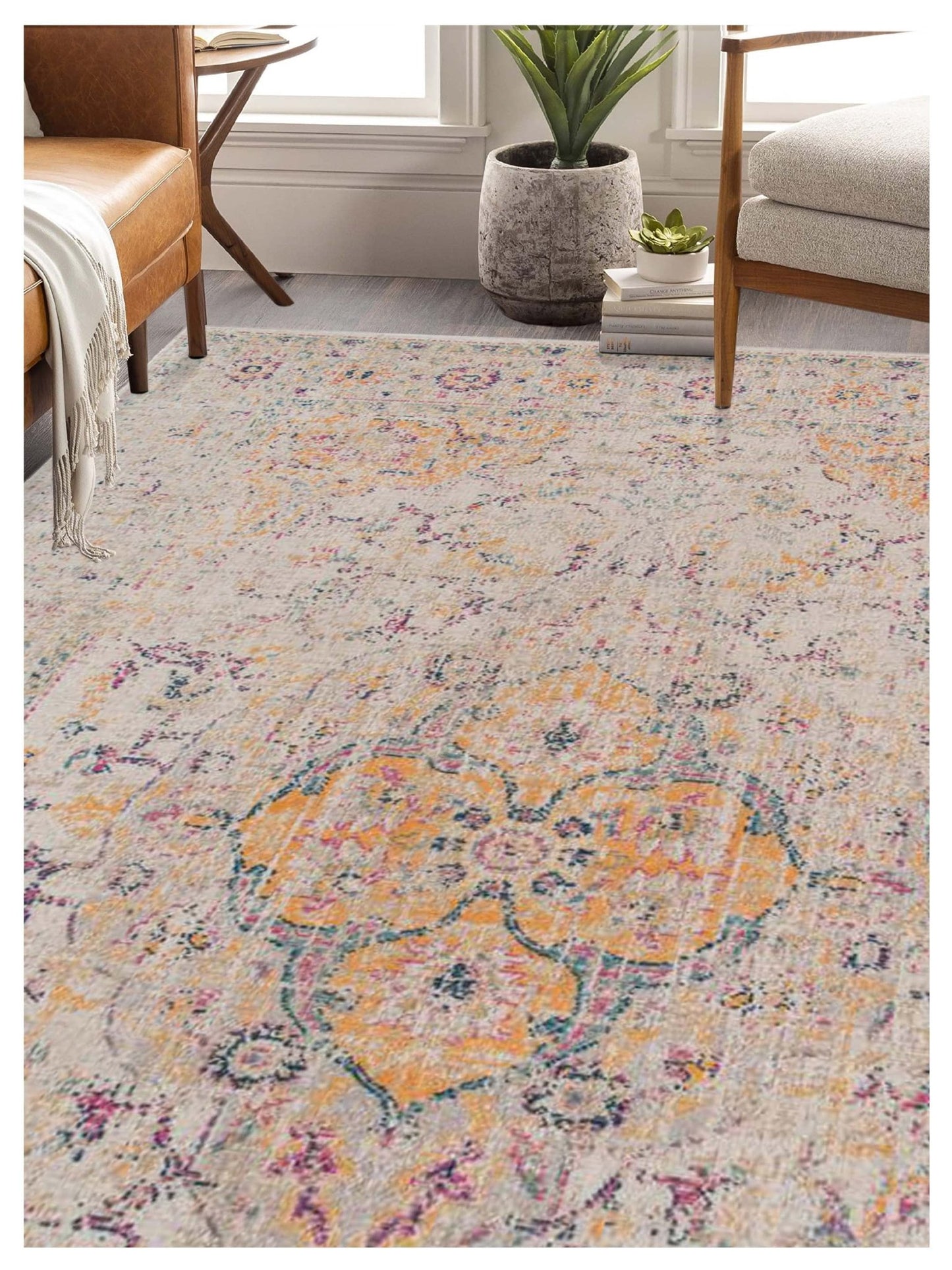 Limited Isabelle IR - 901 IVORY YELLOW Traditional Machinemade Rug - Rugs - Limited - Atlanta Designer Rugs