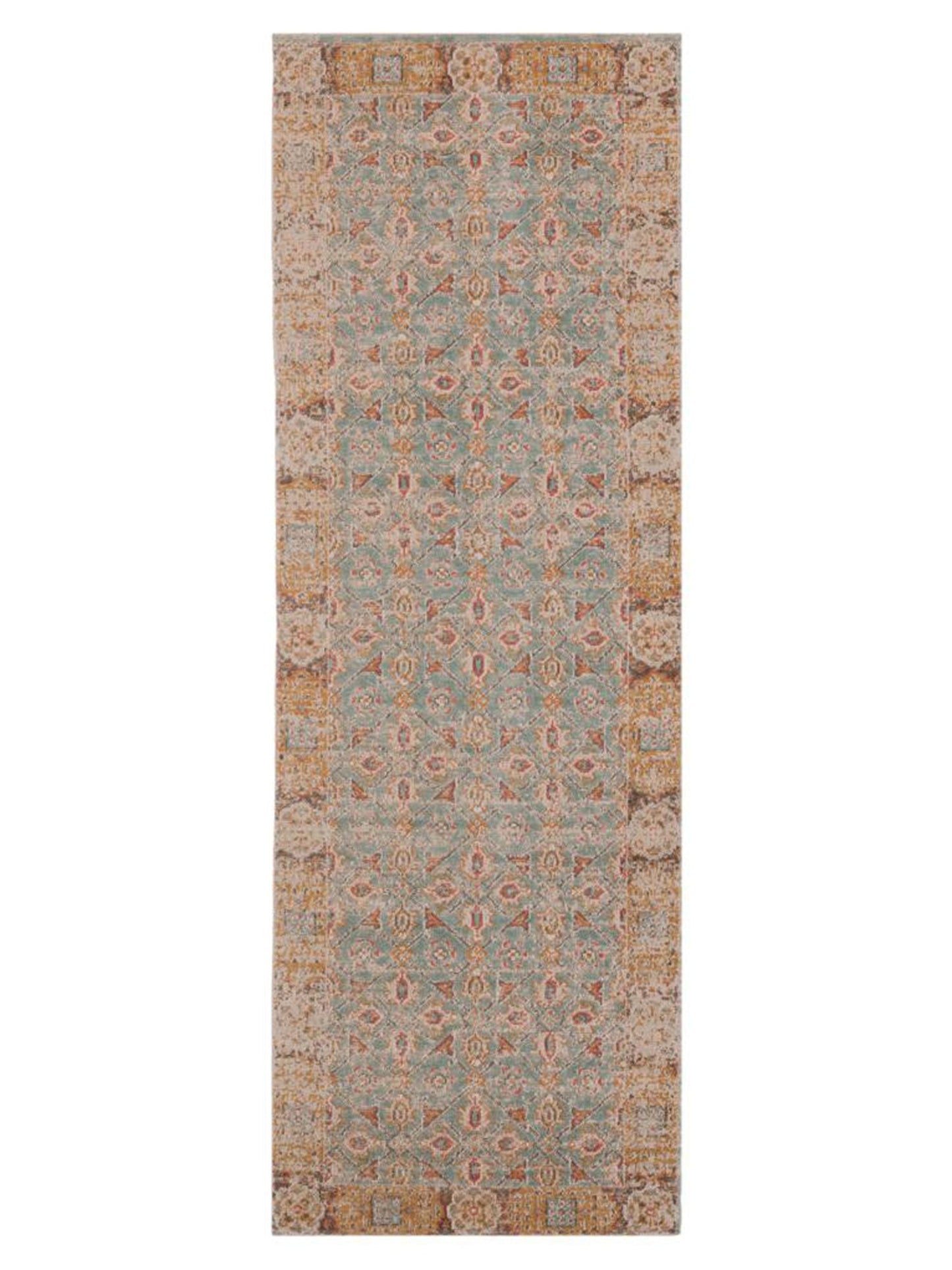 Limited Isabelle IR - 908 TEAL GOLD Traditional Machinemade Rug - Rugs - Limited - Atlanta Designer Rugs