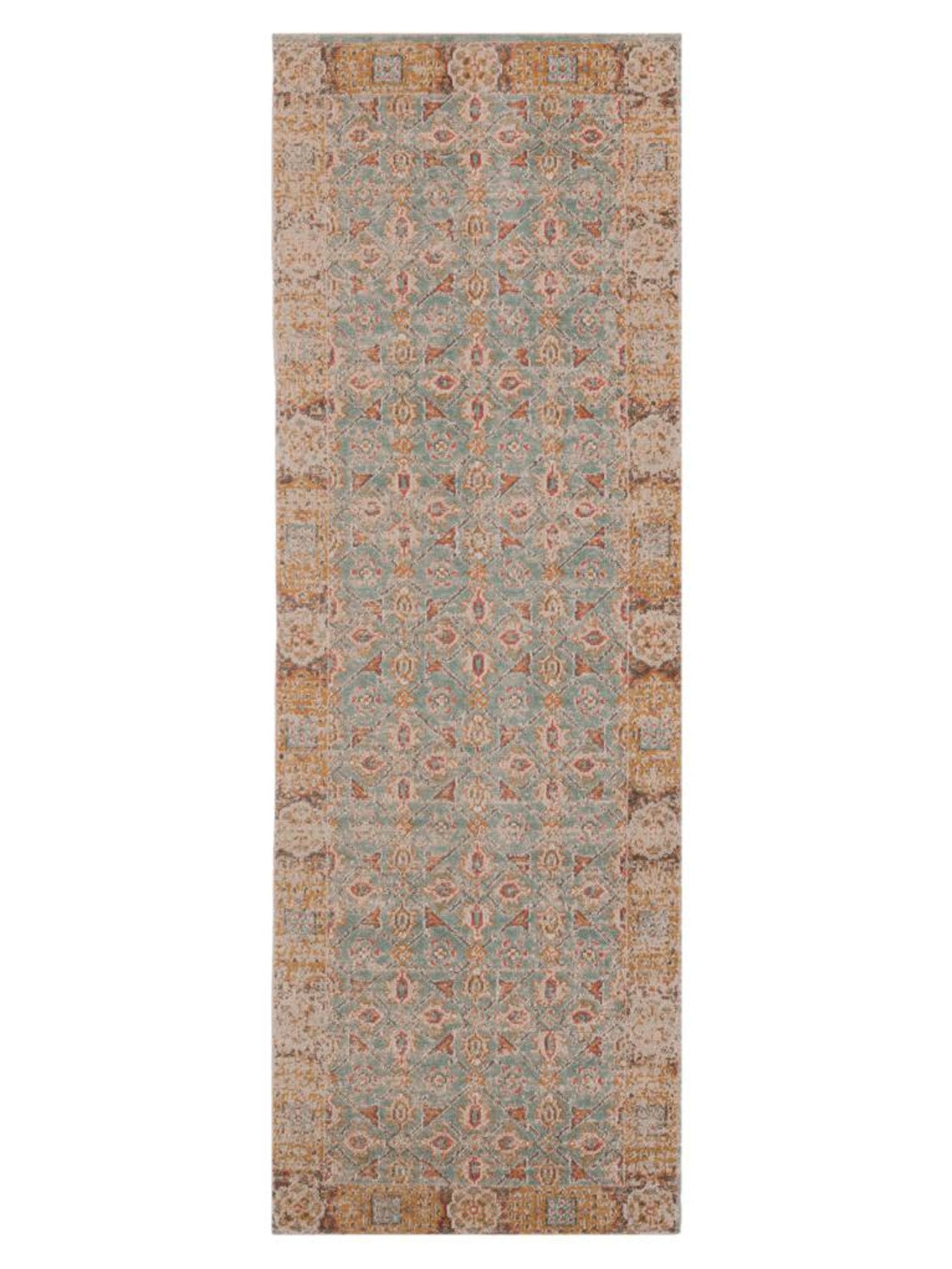 Limited Isabelle IR - 908 TEAL GOLD Traditional Machinemade Rug - Rugs - Limited - Atlanta Designer Rugs