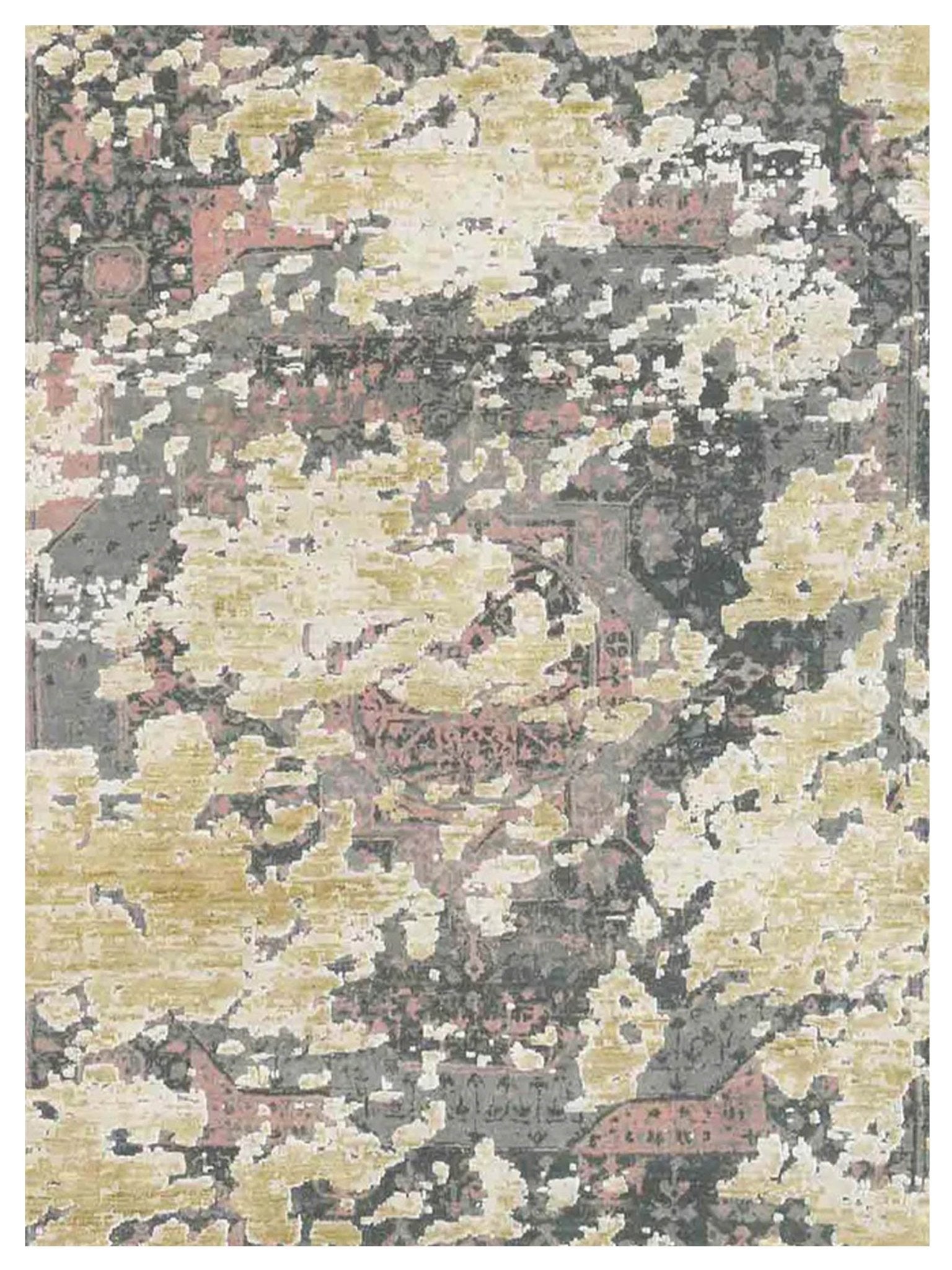 Limited Euroa ERO - 751 Ice Blue Transitional Knotted Rug - Rugs - Limited - Atlanta Designer Rugs