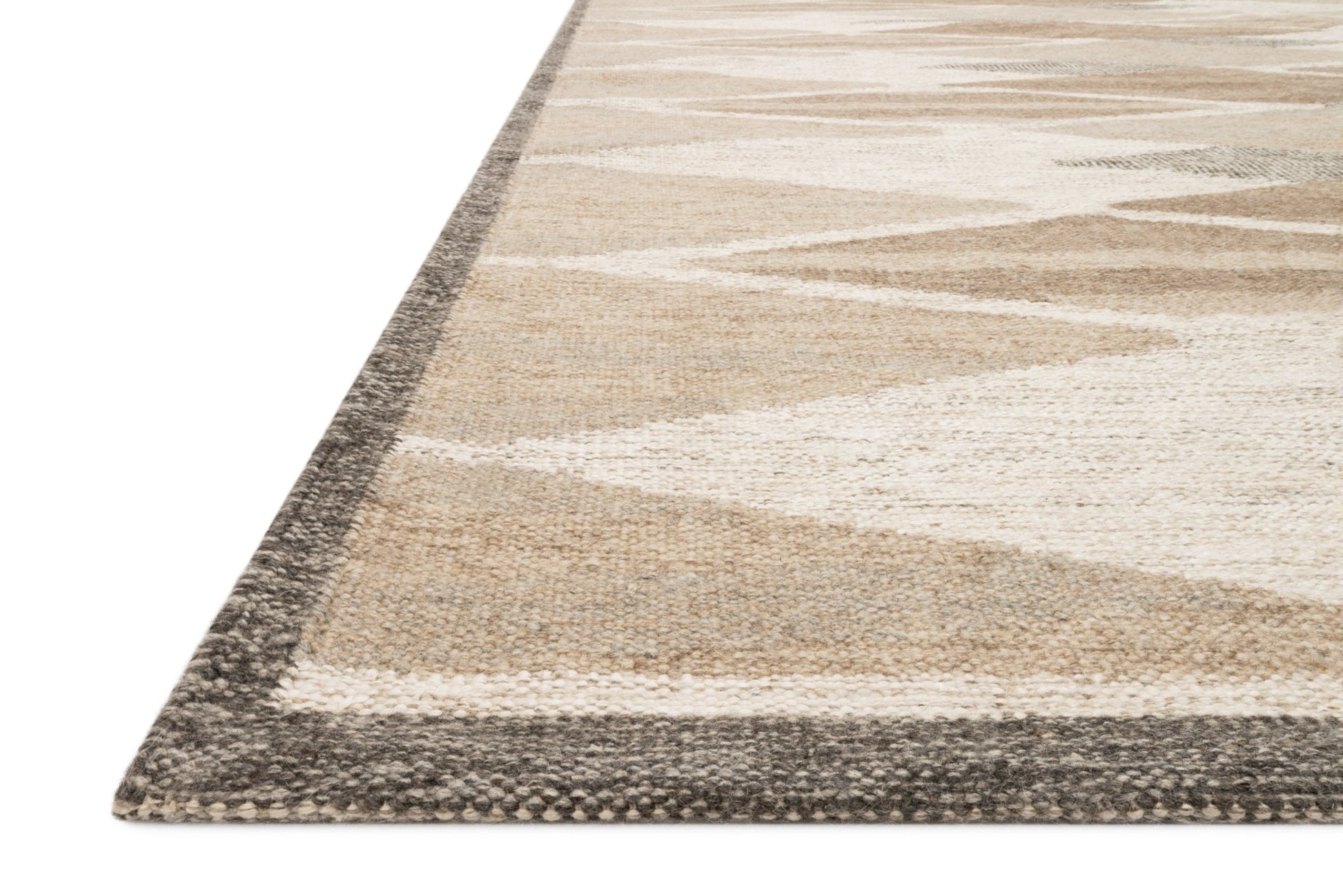 Loloi EVELINA EVE - 04 Taupe Bark Contemporary Hand Woven Rug - Rugs - Loloi - Atlanta Designer Rugs