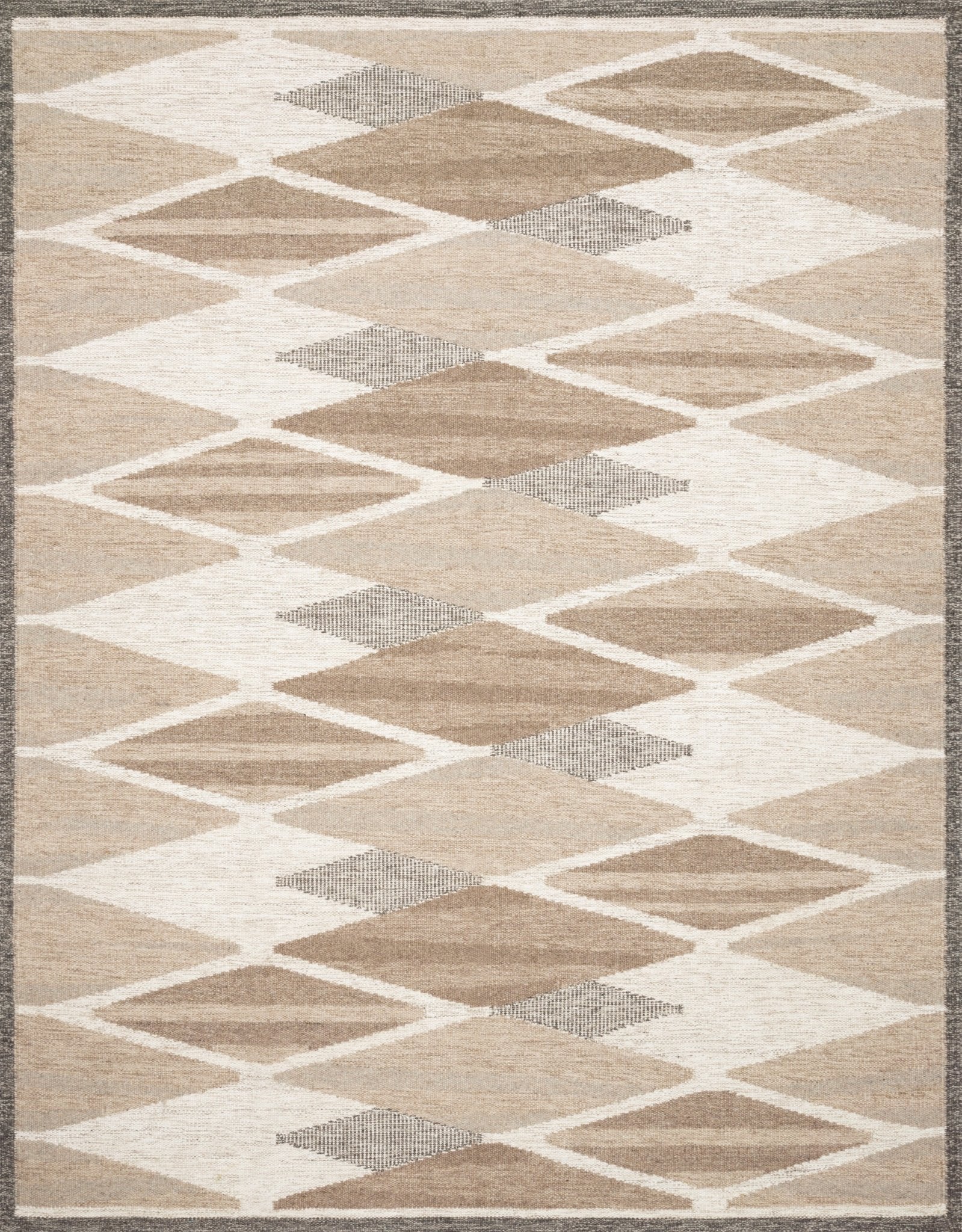 Loloi EVELINA EVE - 04 Taupe Bark Contemporary Hand Woven Rug - Rugs - Loloi - Atlanta Designer Rugs