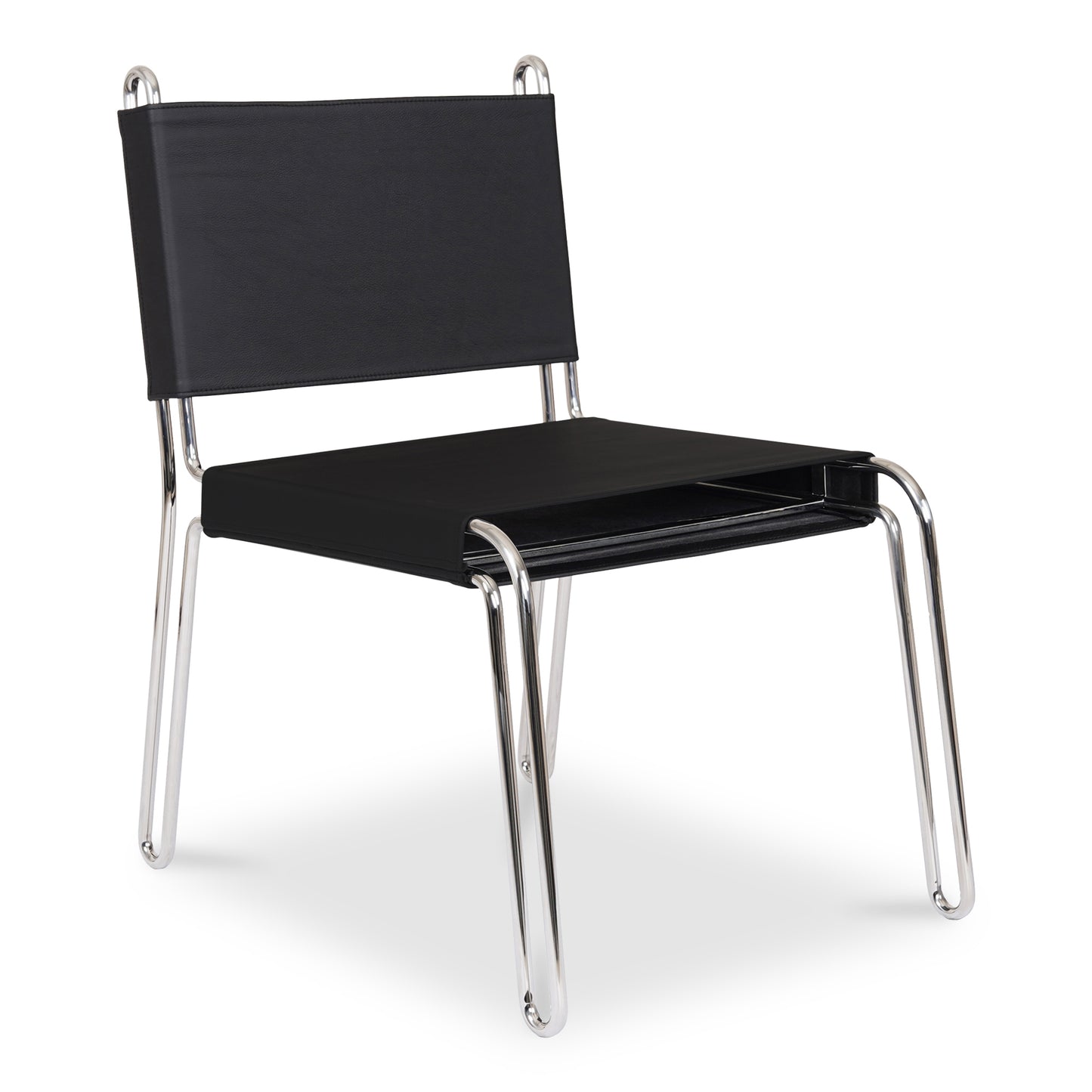 Moes Home Dining Chairs Petra Black Contemporary Furniture