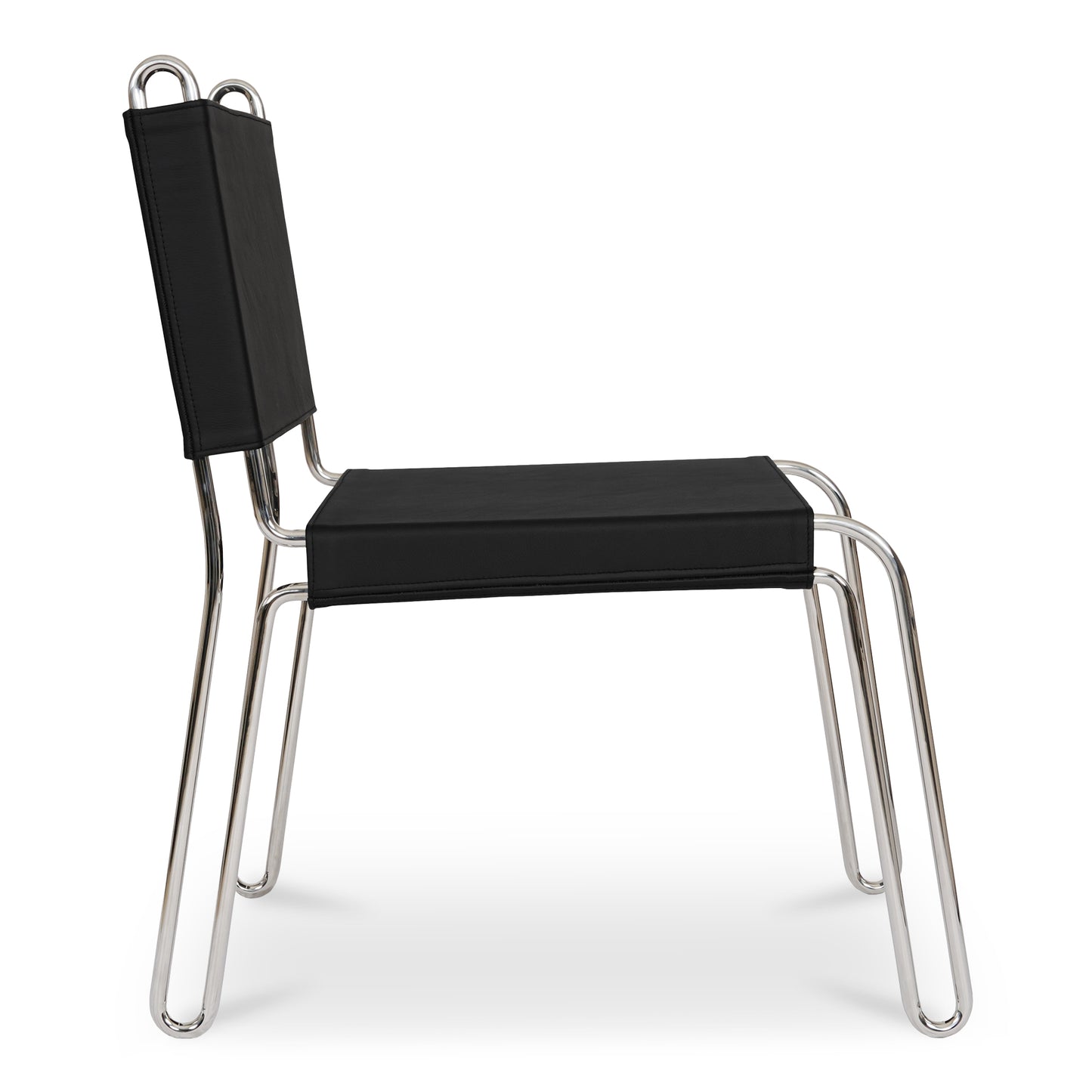 Moes Home Dining Chairs Petra Black Contemporary Furniture