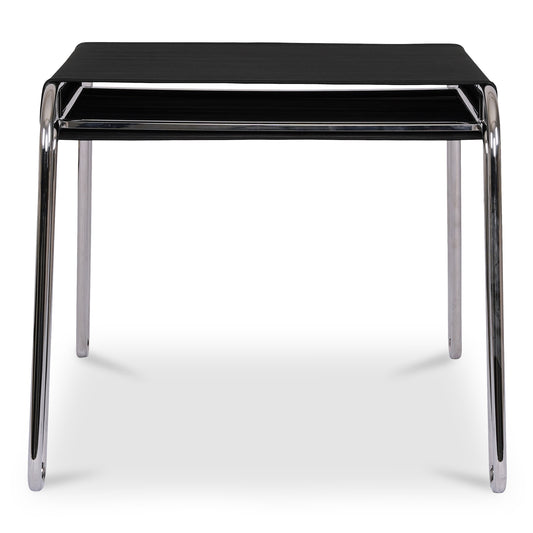 Moes Home Accent Stools Petra Black Contemporary Furniture