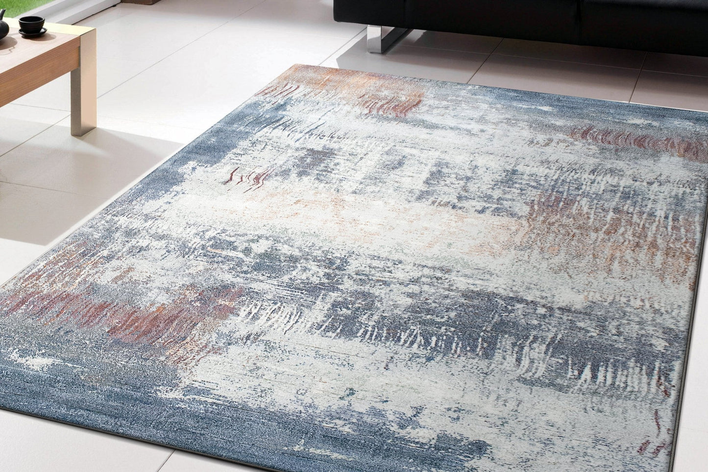 Dynamic Rugs Eclipse 63393 Multi Contemporary Machine - Made Rug - Rugs - Dynamic Rugs - Atlanta Designer Rugs