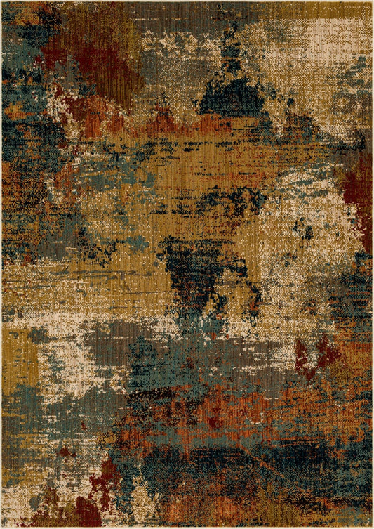 Karastan Elements 91101 Multi Modern/Contemporary Machinemade Rug - Rugs - Karastan - Atlanta Designer Rugs