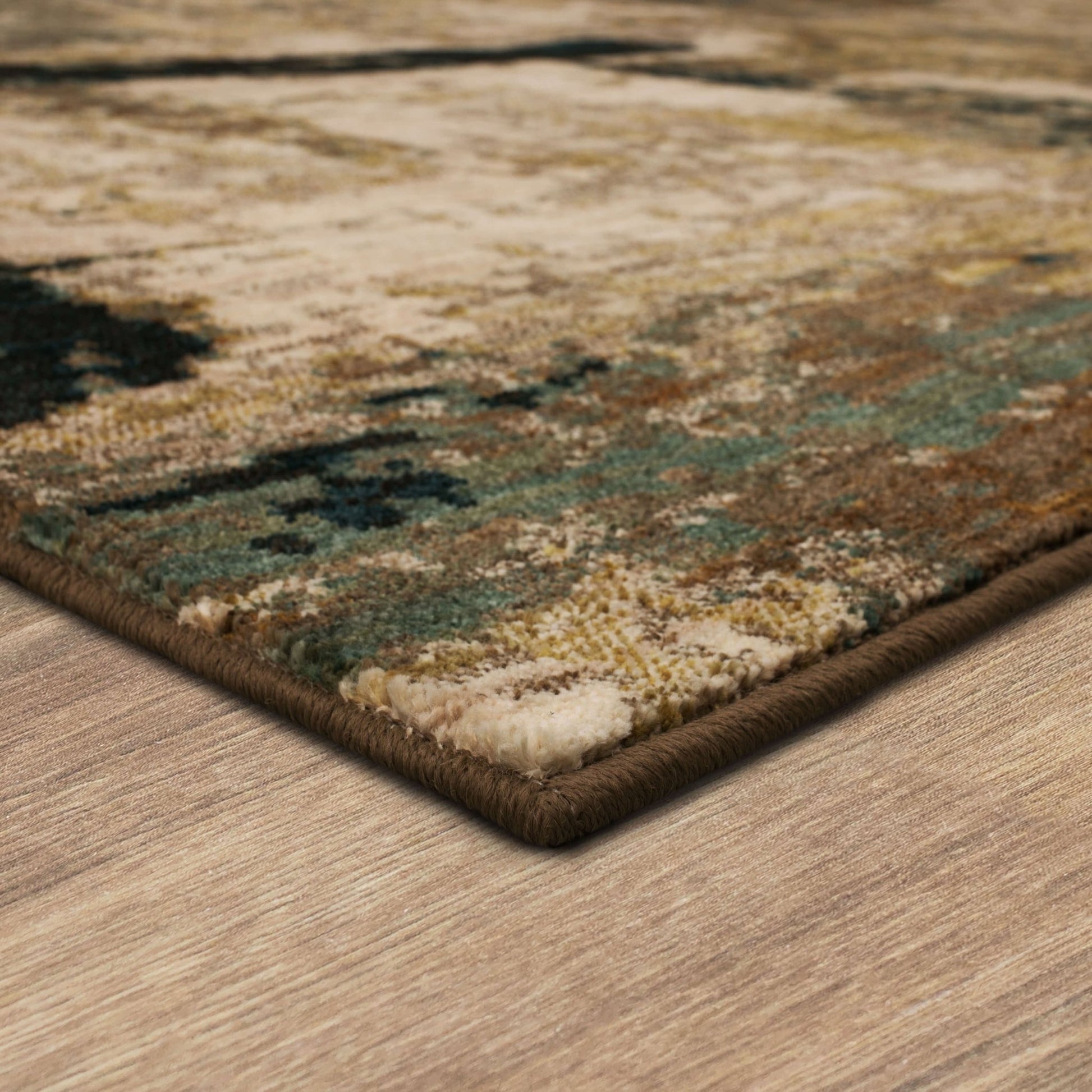 Karastan Elements 91201 Aquamarine Modern/Contemporary Machinemade Rug - Rugs - Karastan - Atlanta Designer Rugs