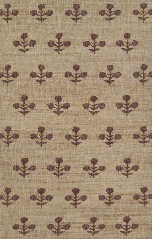 Erin Gates Orchard ORC-2 Rust Contemporary Hand Woven Rug