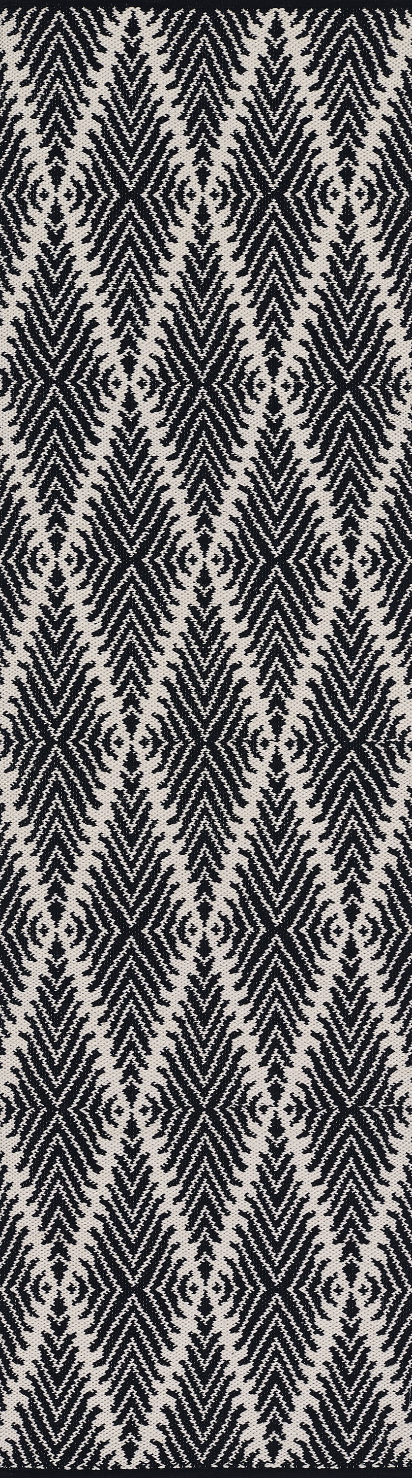 Erin Gates River RIV-1 Black Contemporary Hand Woven Rug