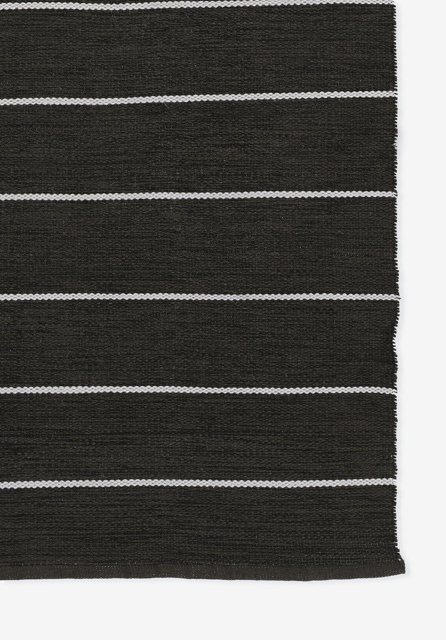 Erin Gates River RIV-2 Black Contemporary Hand Woven Rug