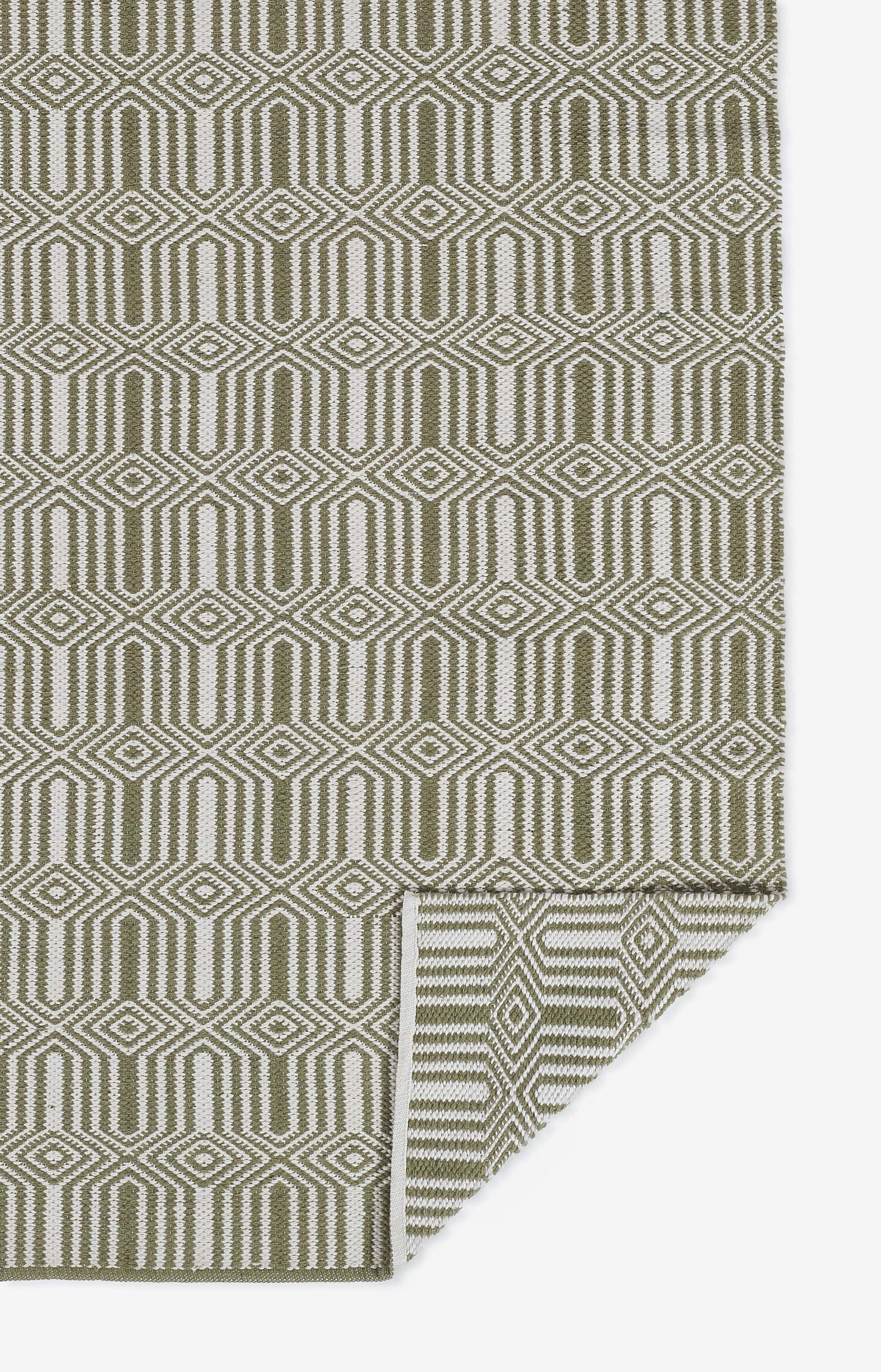 Erin Gates River RIV-3 Green Contemporary Hand Woven Rug