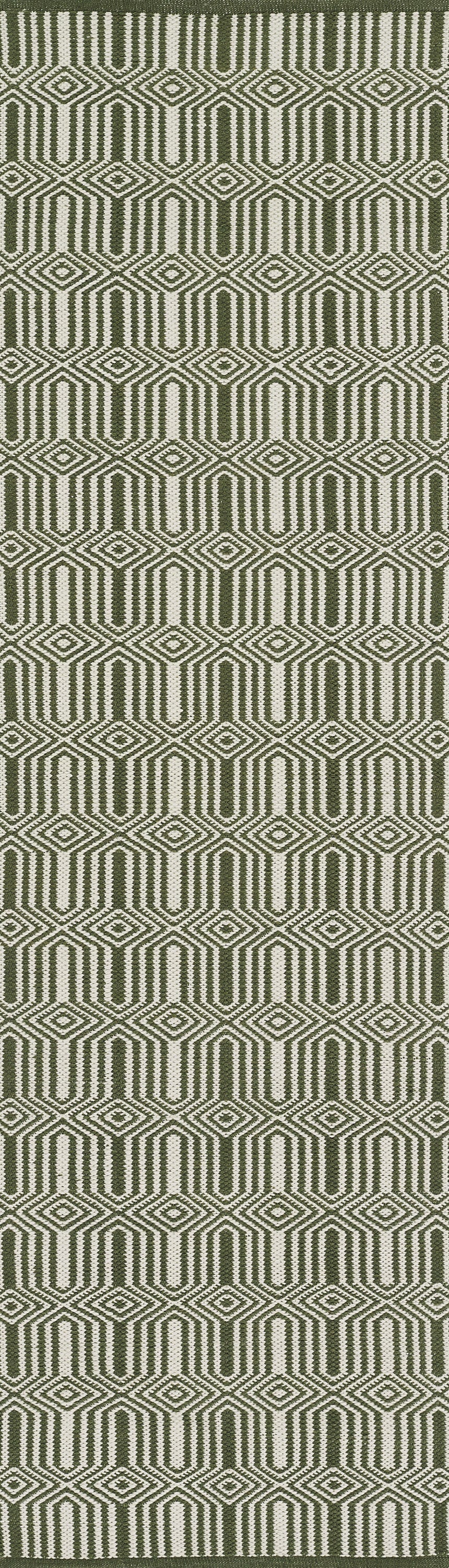 Erin Gates River RIV-3 Green Contemporary Hand Woven Rug