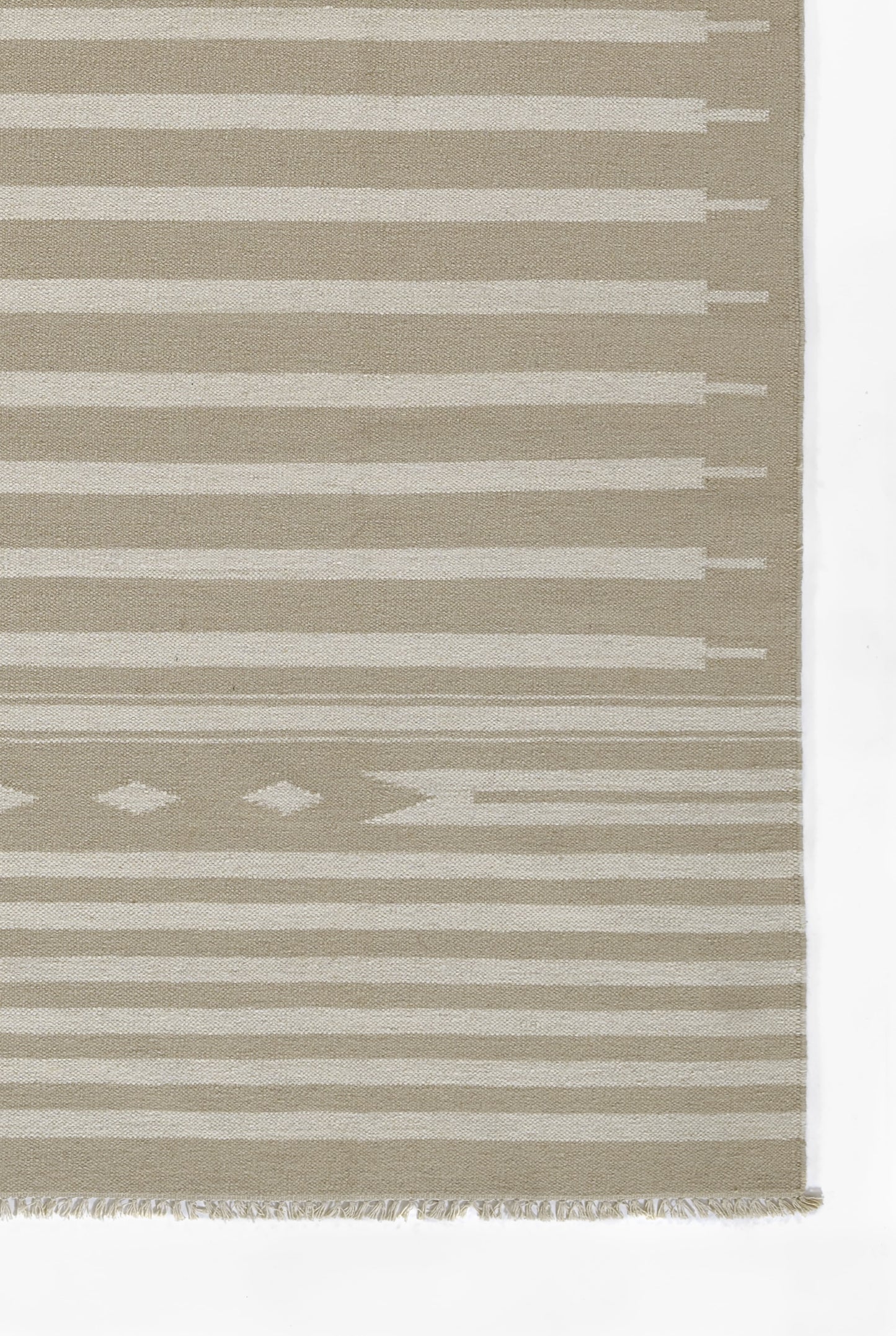 Erin Gates Thompson THO-1 Beige Contemporary Hand Woven Rug