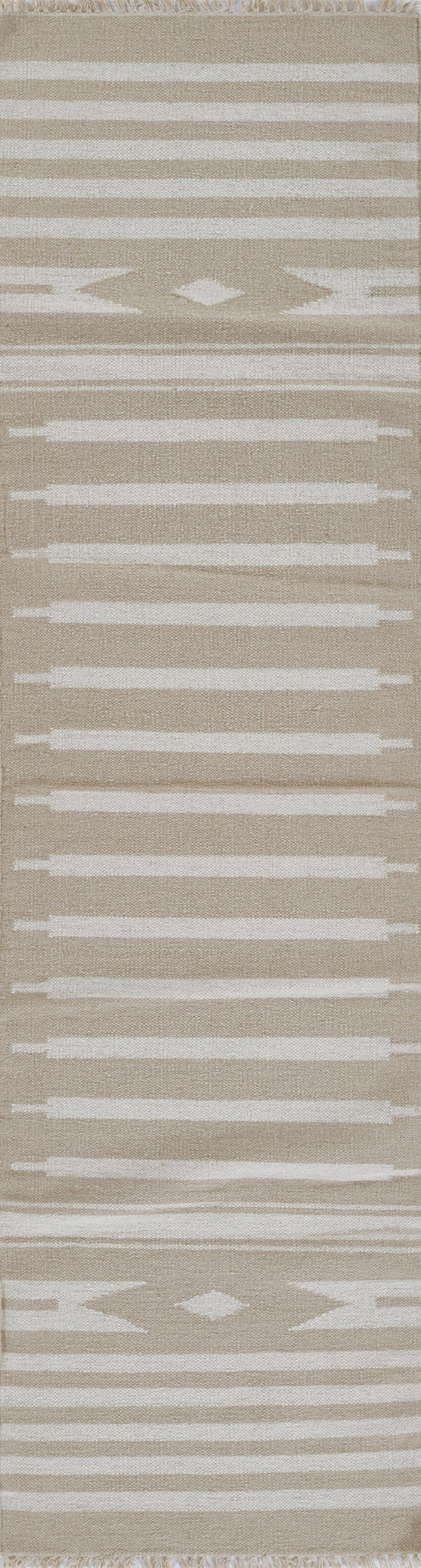 Erin Gates Thompson THO-1 Beige Contemporary Hand Woven Rug