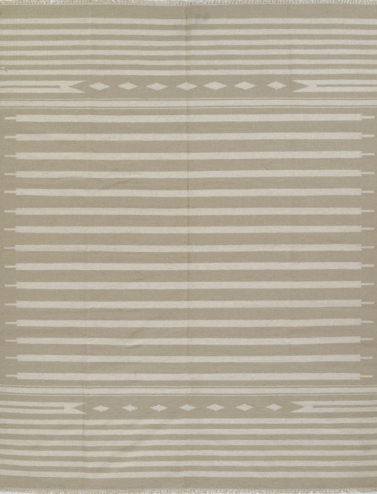 Erin Gates Thompson THO-1 Beige Contemporary Hand Woven Rug