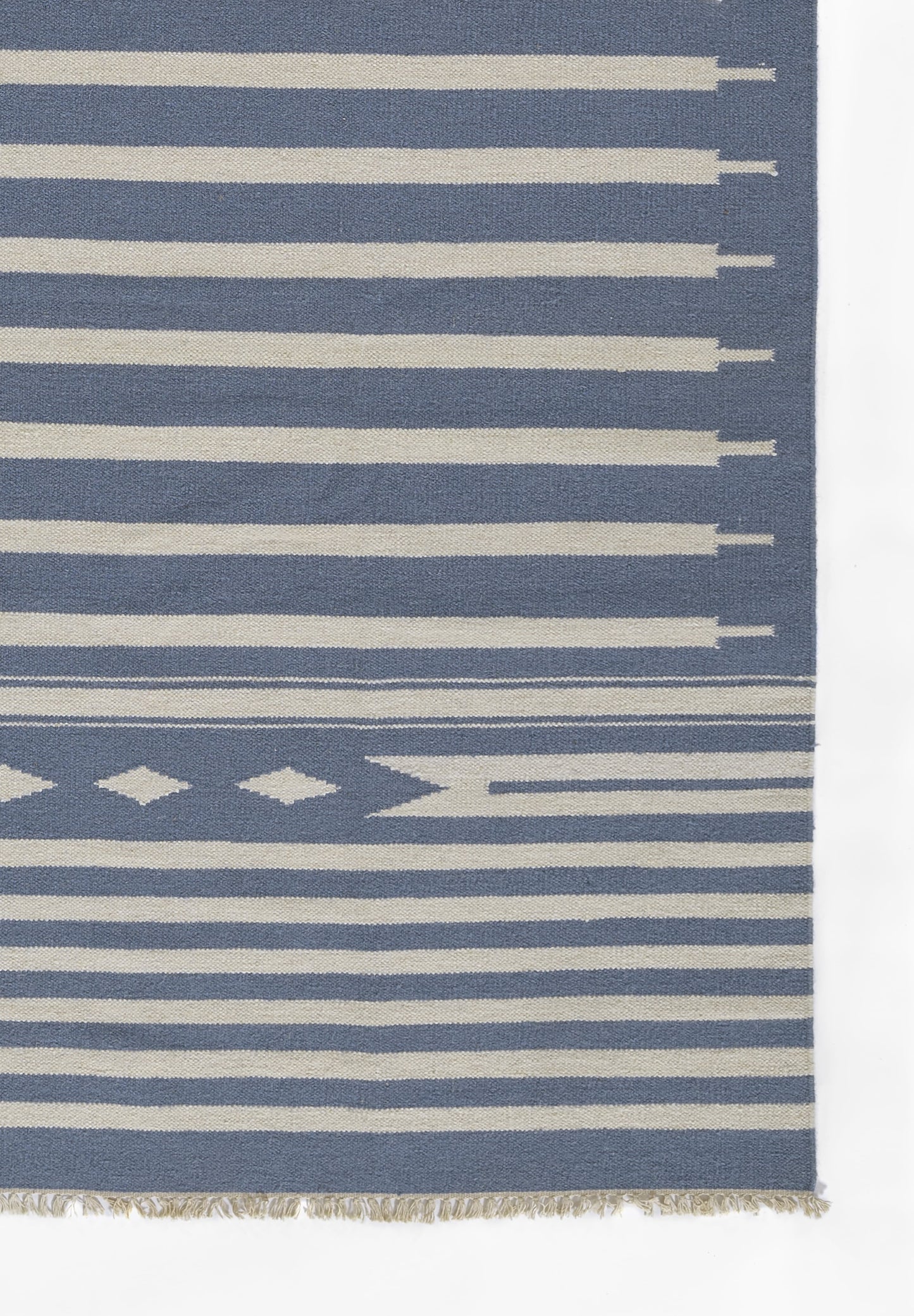 Erin Gates Thompson THO-1 Light Blue Contemporary Hand Woven Rug