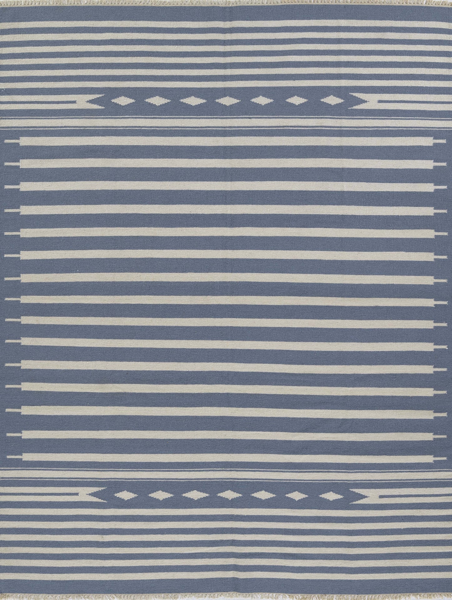 Erin Gates Thompson THO-1 Light Blue Contemporary Hand Woven Rug