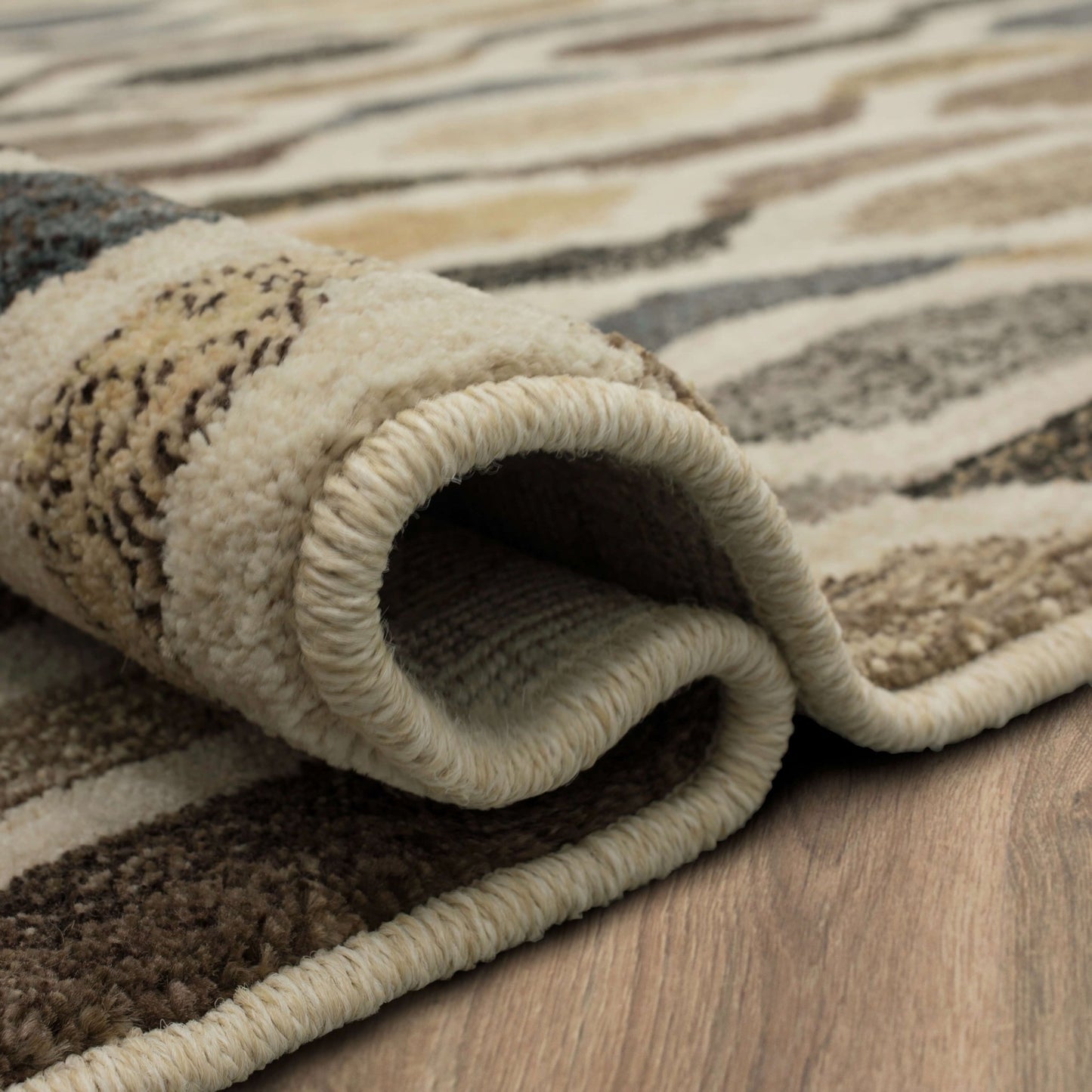 Karastan Elements 92499 Beige Transitional Machinemade Rug - Rugs - Karastan - Atlanta Designer Rugs