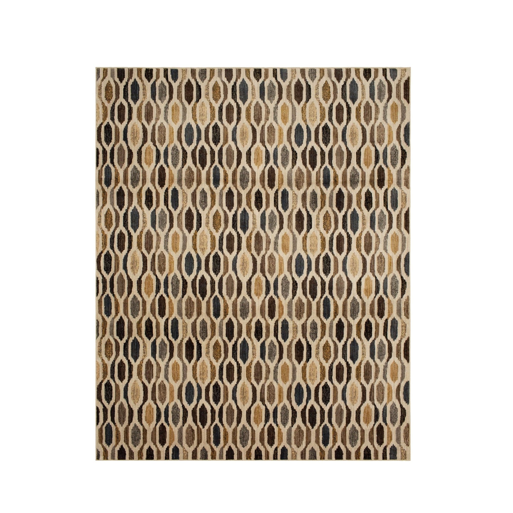 Karastan Elements 92499 Beige Transitional Machinemade Rug - Rugs - Karastan - Atlanta Designer Rugs