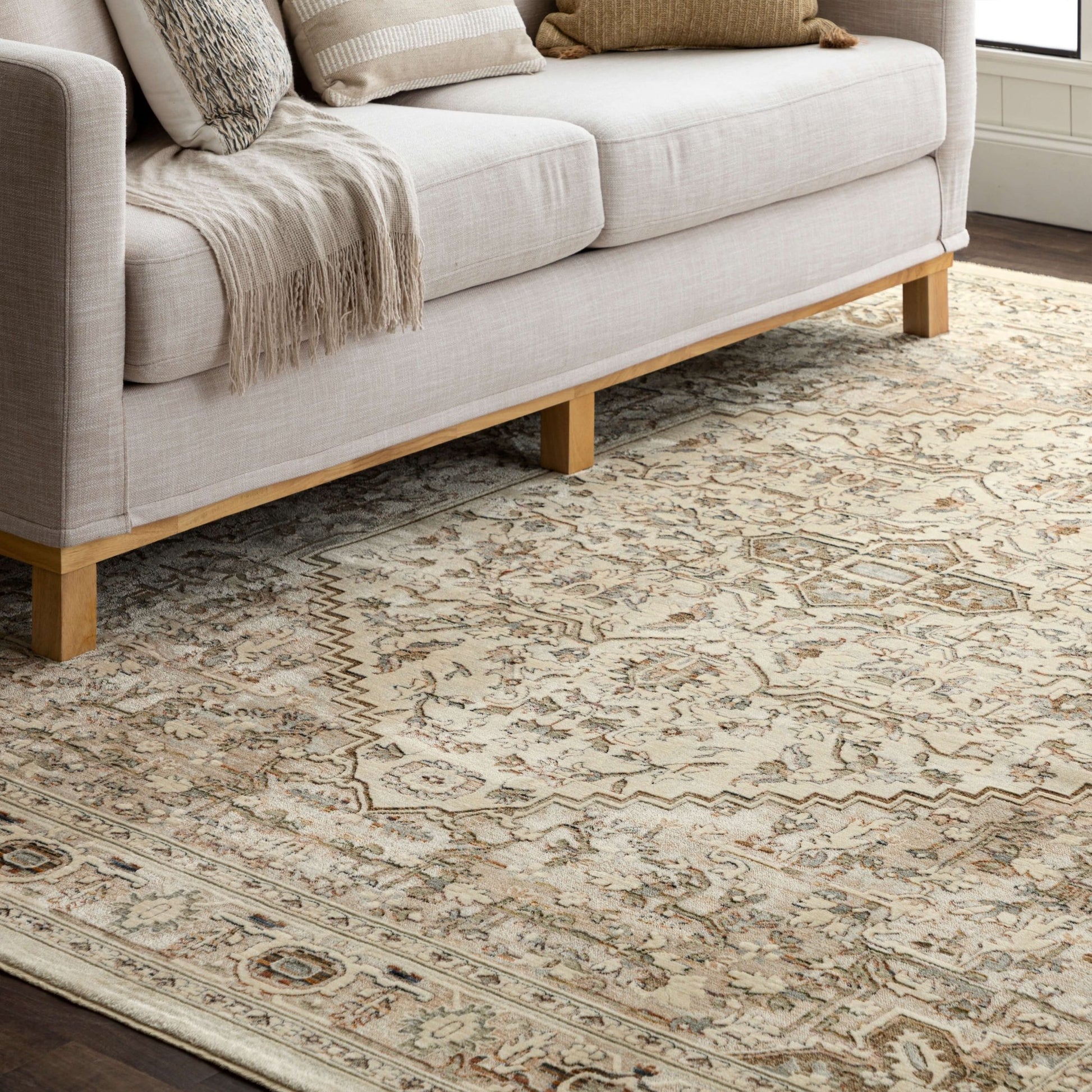 Karastan Divina R1151 Grey Machinemade Rug - Rugs - Karastan - Atlanta Designer Rugs