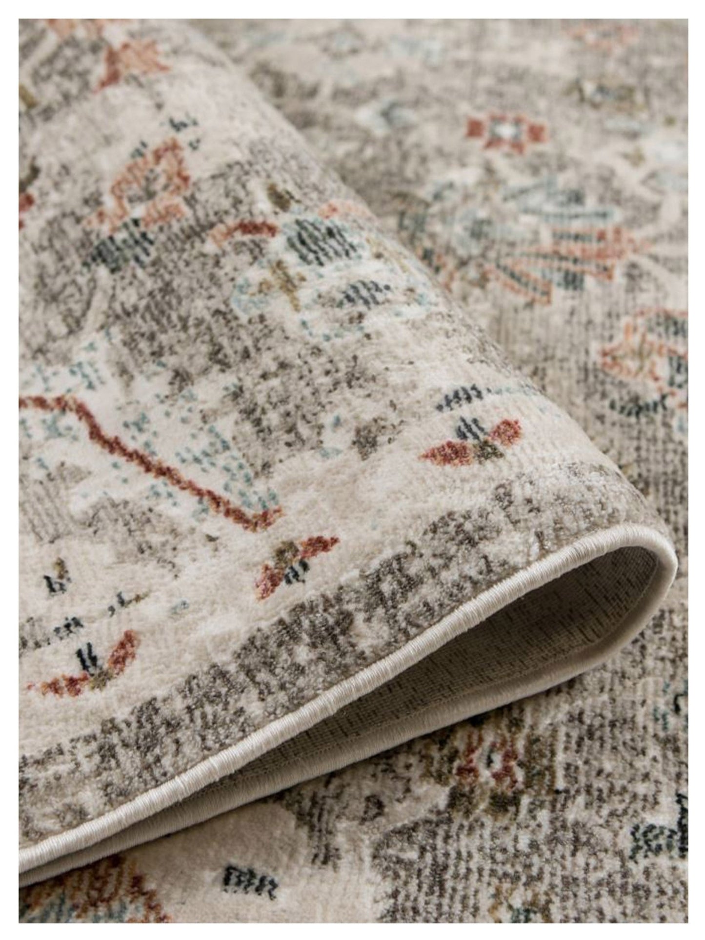 Limited Portia PE - 158 Grey Transitional Machinemade Rug - Rugs - Limited - Atlanta Designer Rugs