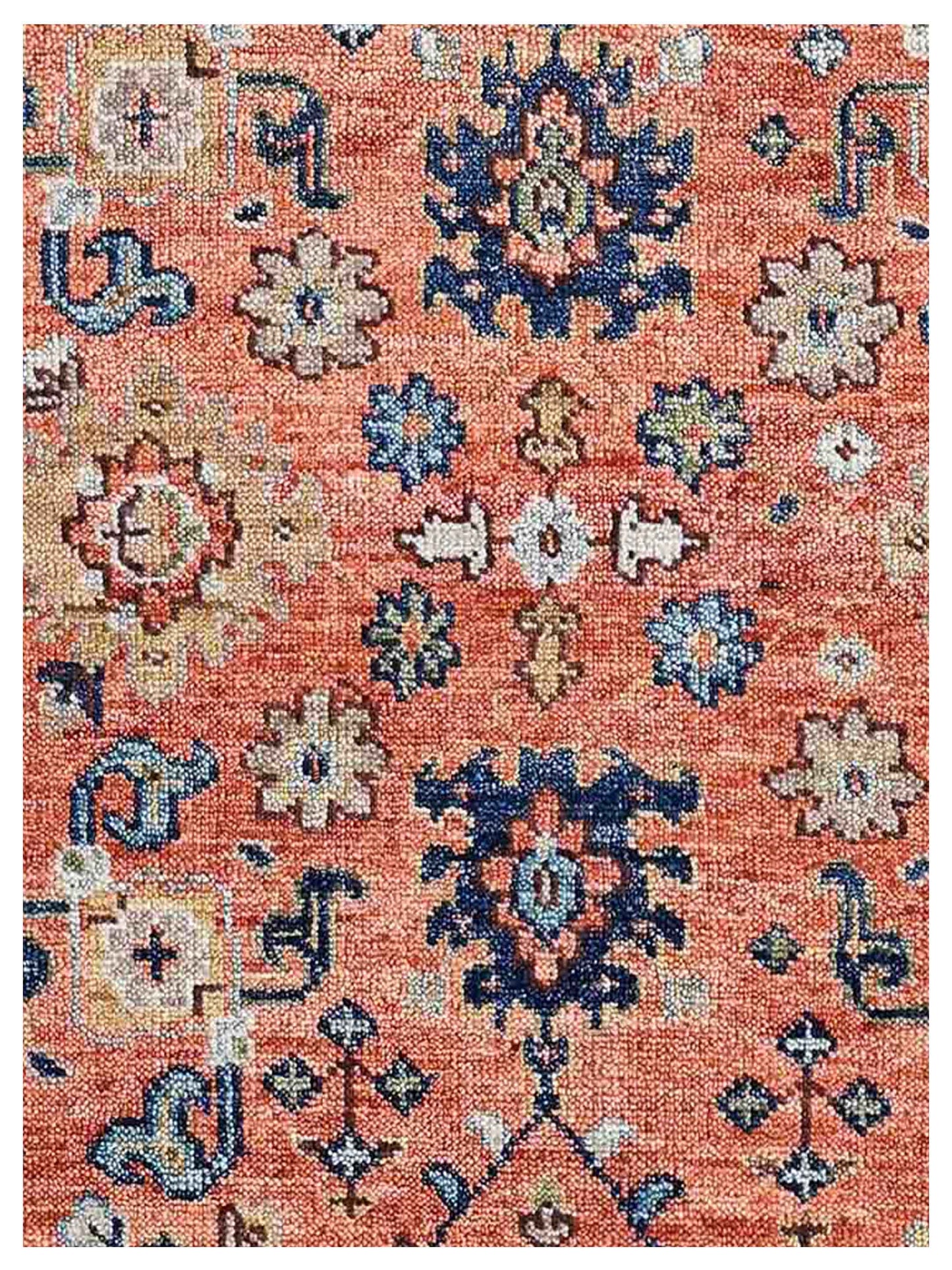 Artisan Felicity  Rust Navy Transitional Knotted Rug