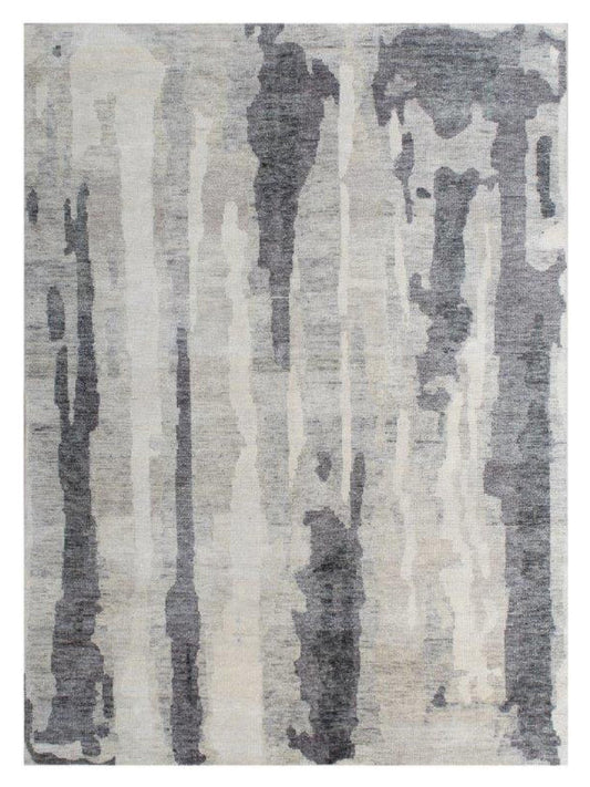 Artisan Felicity Grey Transitional Knotted Rug - Rugs - Artisan - Atlanta Designer Rugs