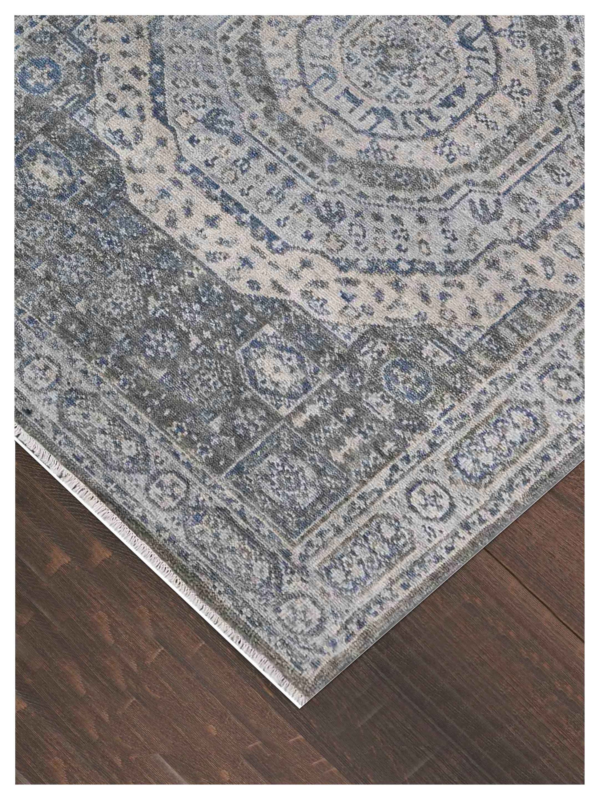 Artisan Felicity Lt.Blue Ivory Transitional Knotted Rug - Rugs - Artisan - Atlanta Designer Rugs