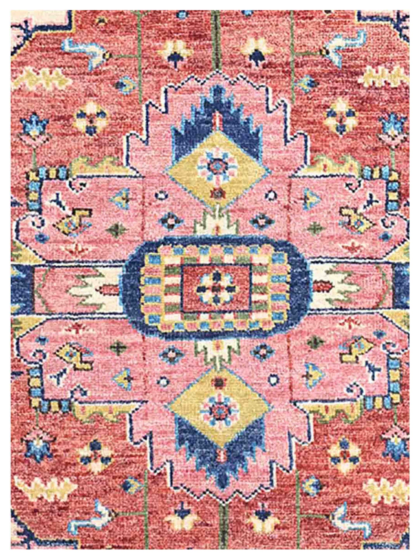 Artisan Felicity  Red Red Traditional Knotted Rug