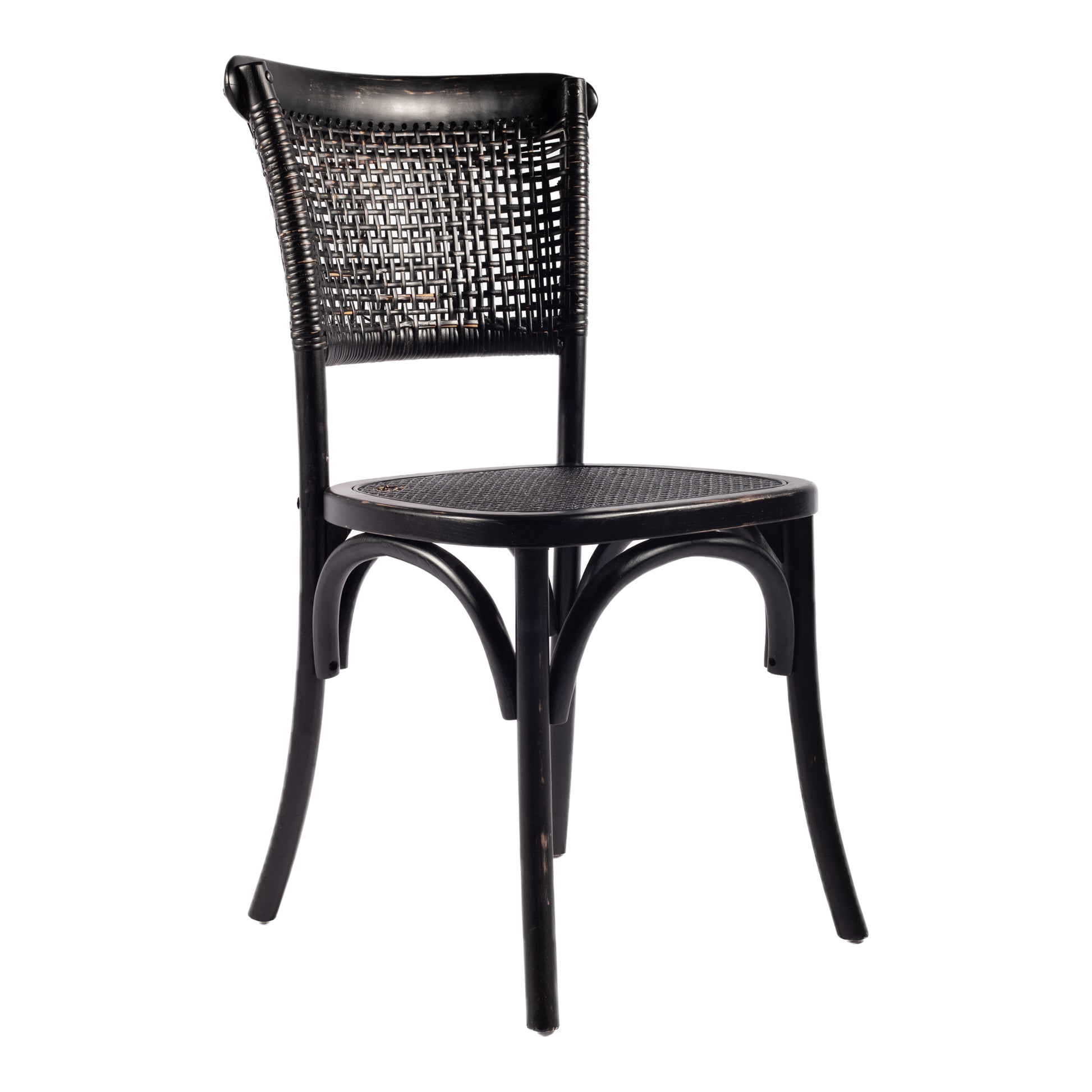 Moes Home Dining Chairs Churchill Black Rustic Furniture