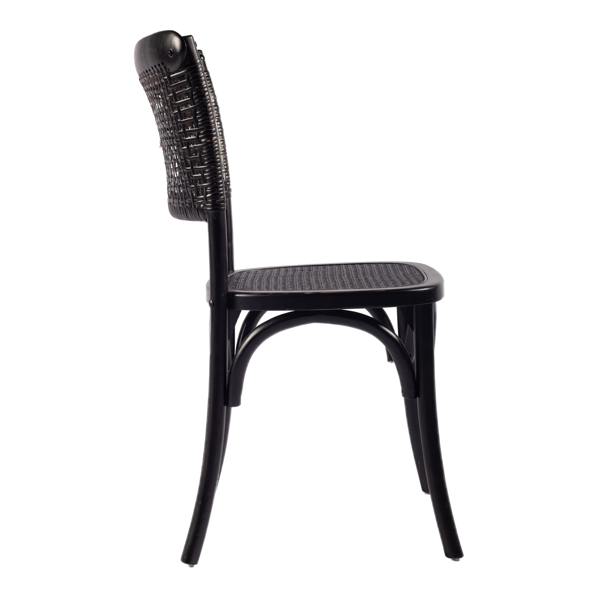 Moes Home Dining Chairs Churchill Black Rustic Furniture