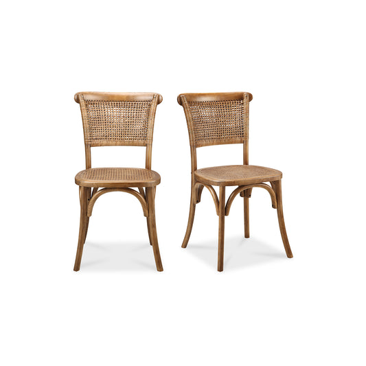 Moes Home Dining Chairs Churchill Brown Rustic Furniture