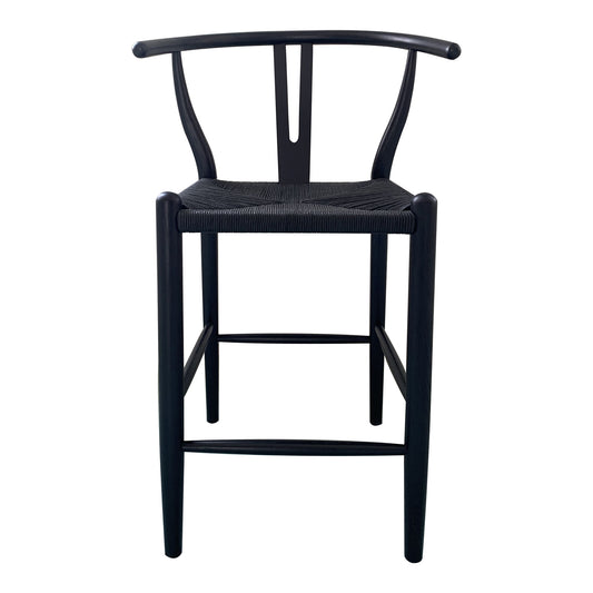 Moes Home Counter Stools Ventana Black Scandinavian Furniture