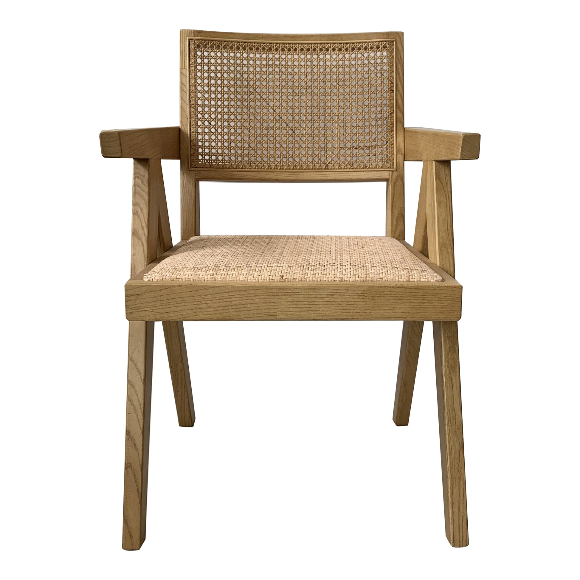 Moes Home Dining Chairs Takashi Natural Mid-Century Modern Furniture