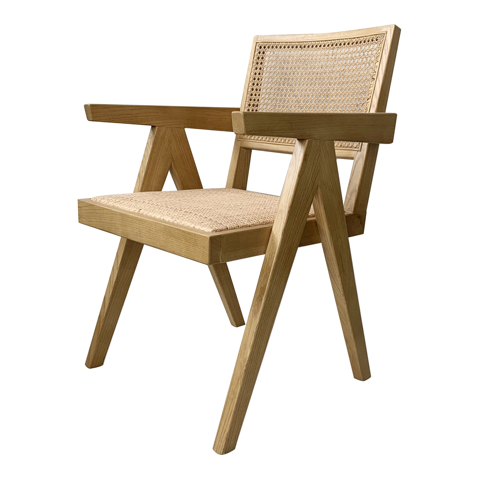 Moes Home Dining Chairs Takashi Natural Mid-Century Modern Furniture