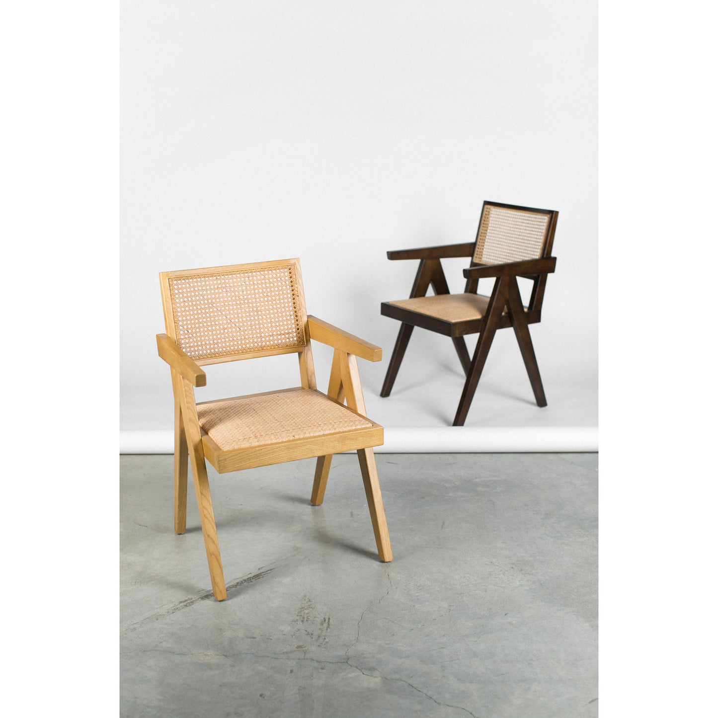 Moes Home Dining Chairs Takashi Natural Mid-Century Modern Furniture