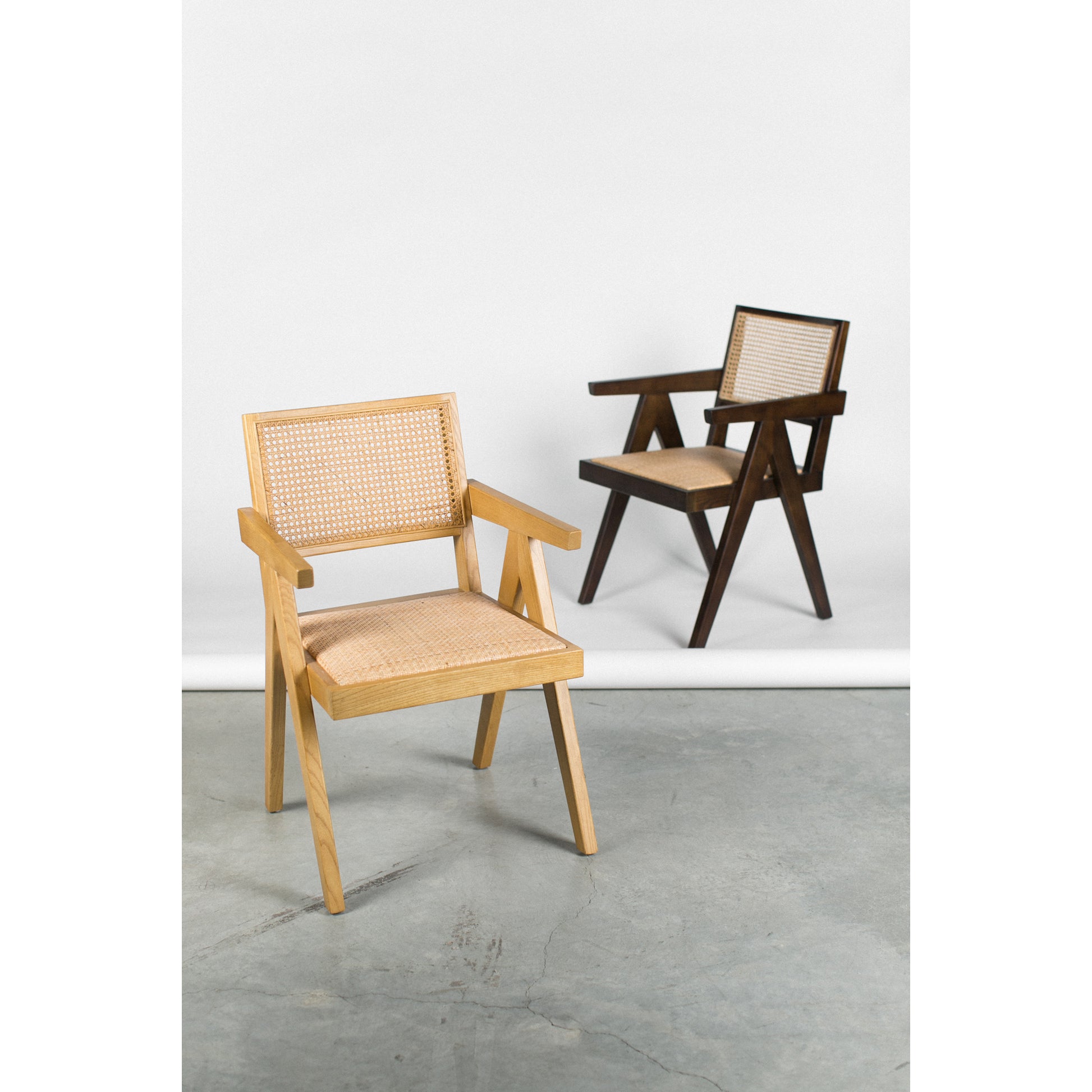 Moes Home Dining Chairs Takashi Natural Mid-Century Modern Furniture