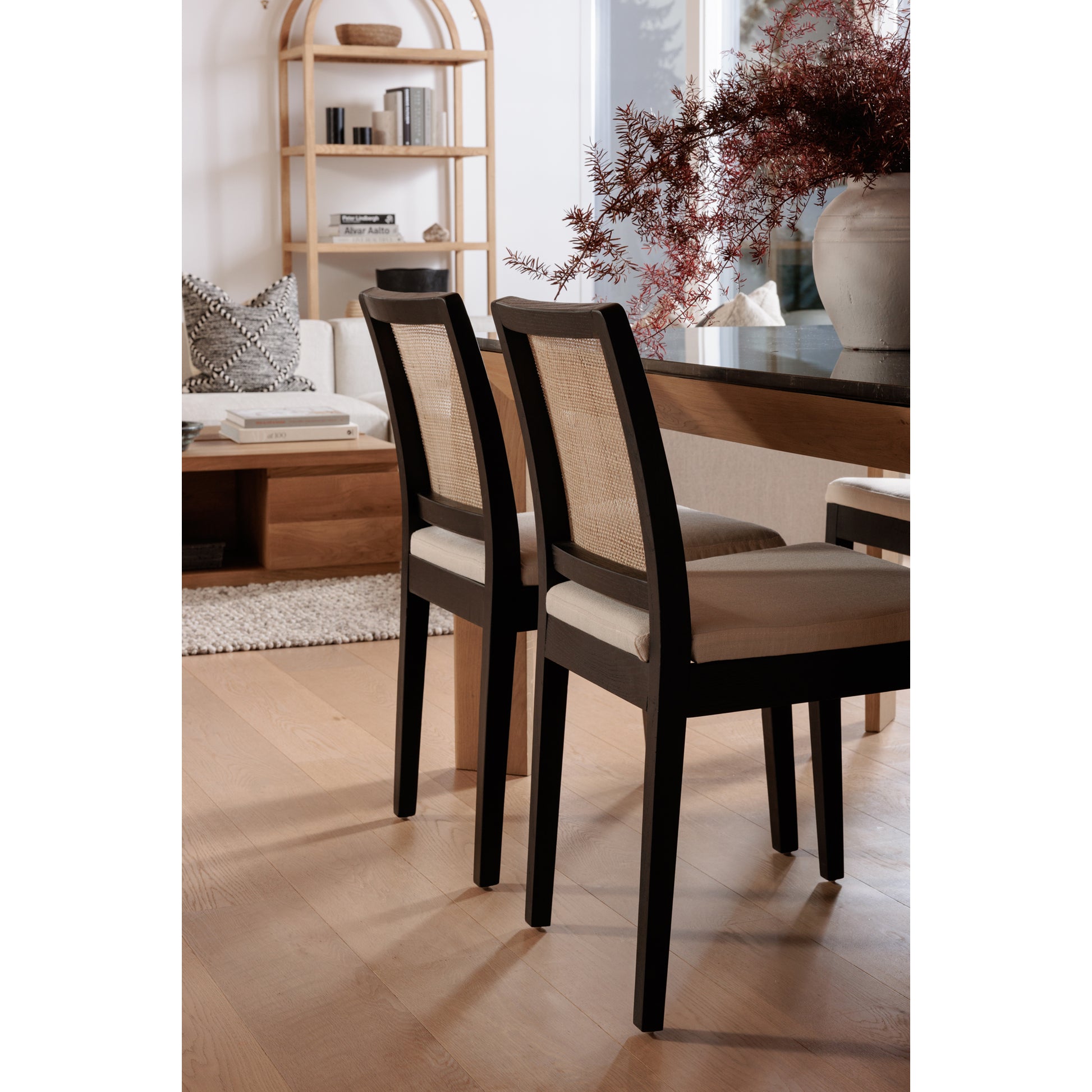 Moes Home Dining Chairs Orville Black Contemporary Furniture