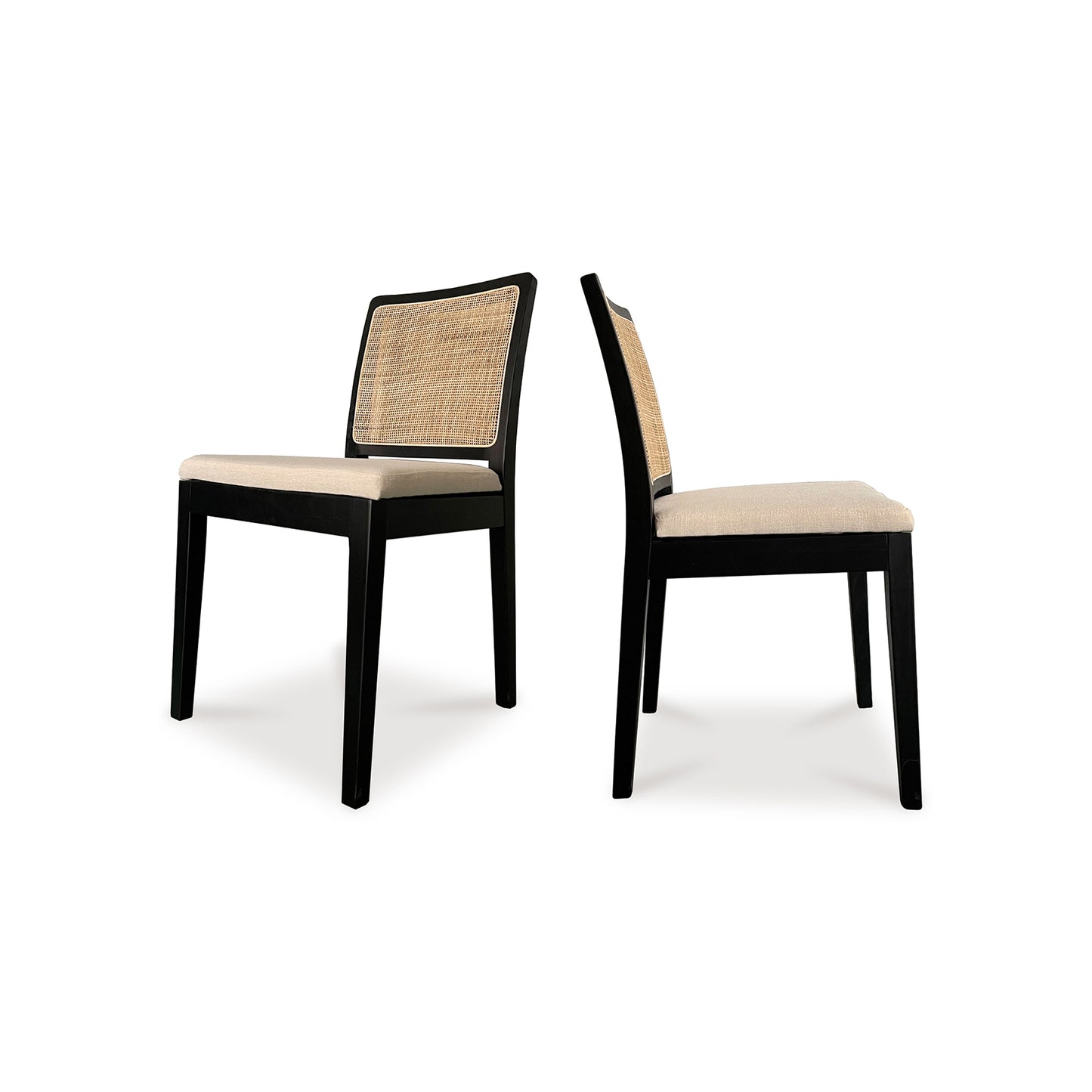 Moes Home Dining Chairs Orville Black Contemporary Furniture