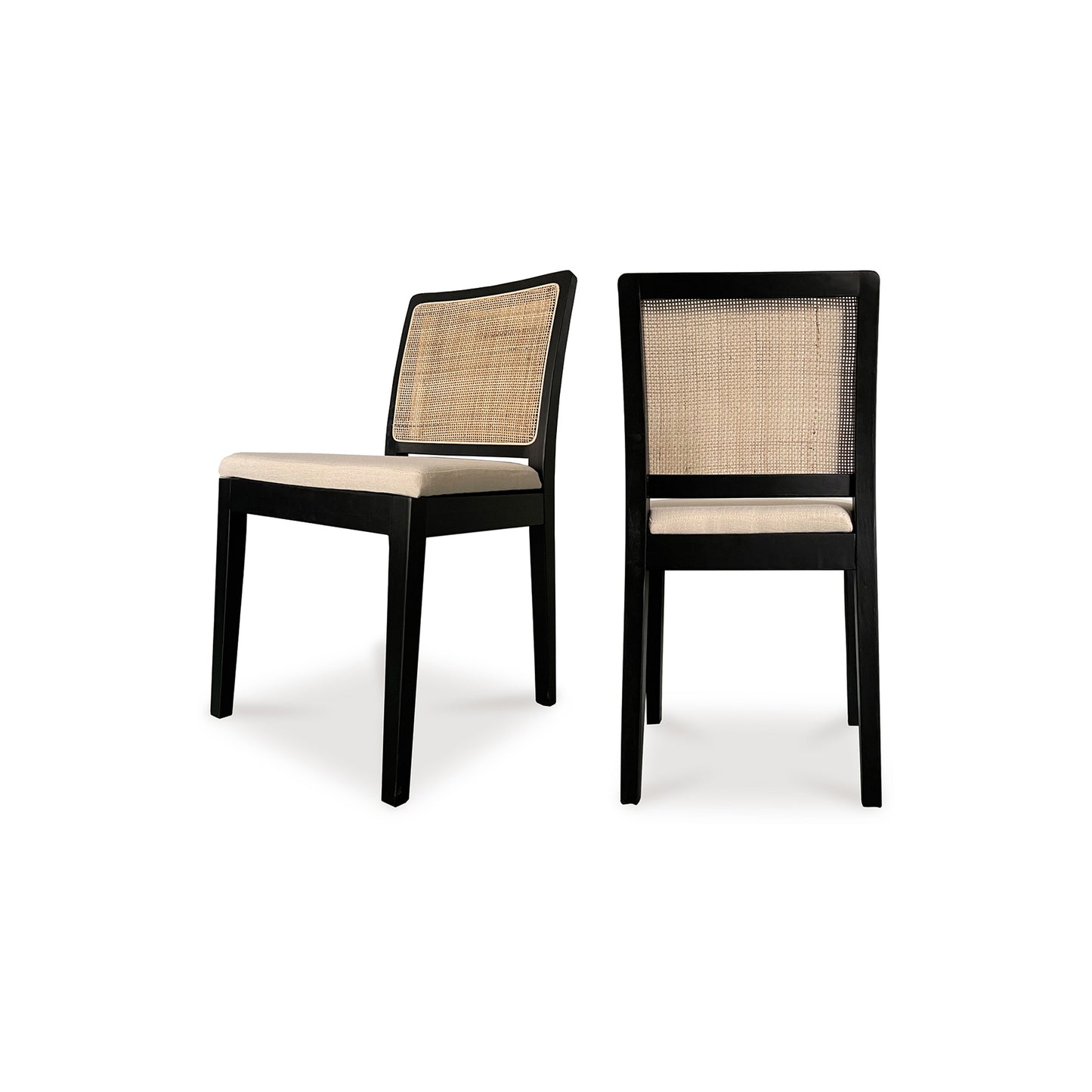 Moes Home Dining Chairs Orville Black Contemporary Furniture