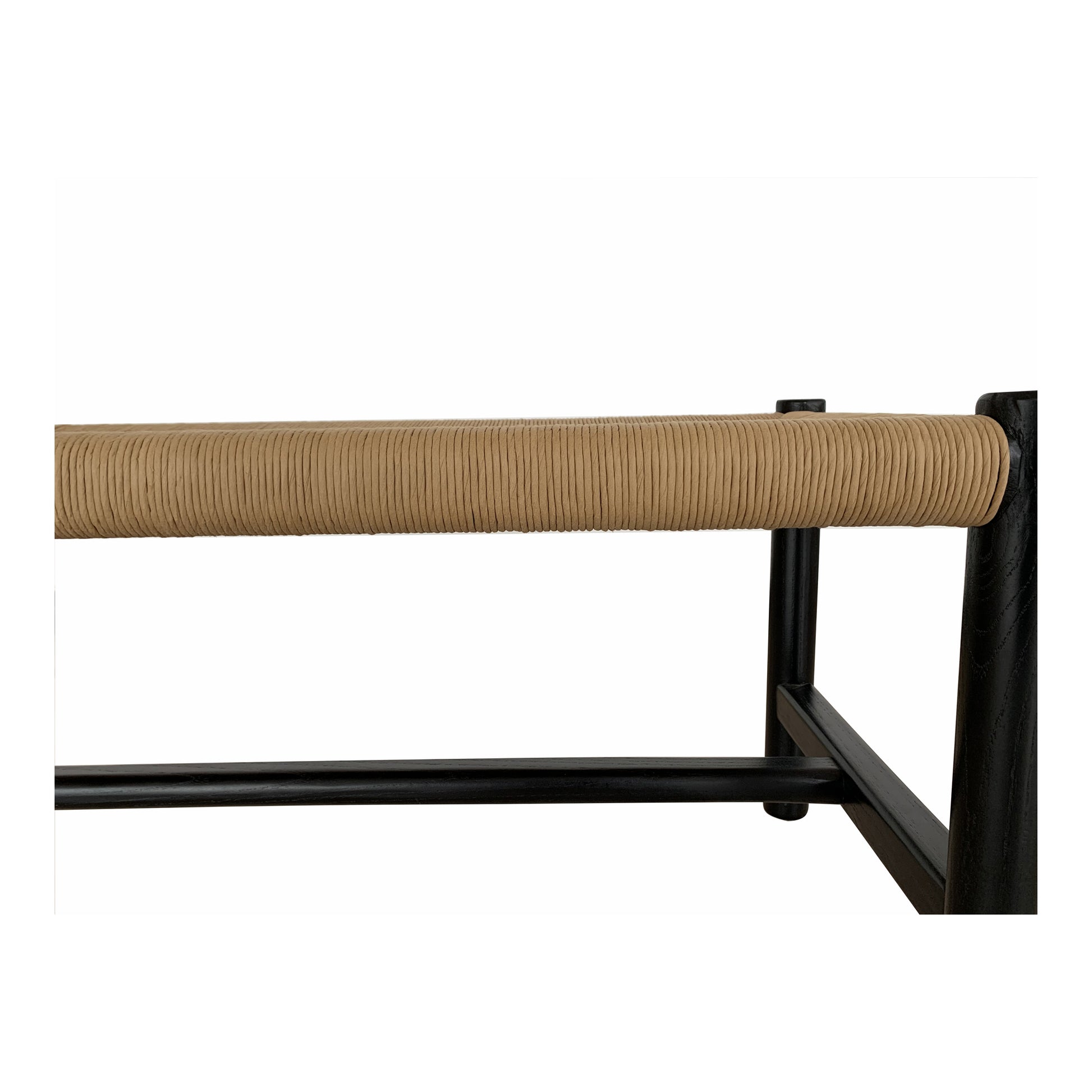 Moes Home Benches Hawthorn Black Rustic Furniture