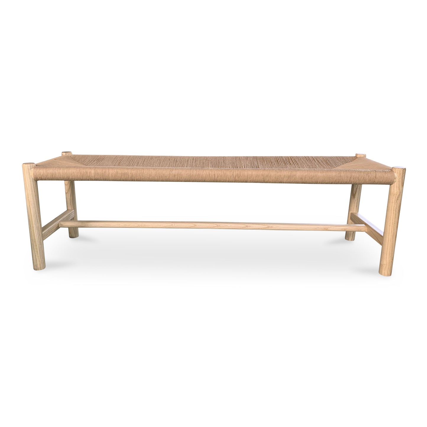 Moes Home Benches Hawthorn Natural Rustic Furniture