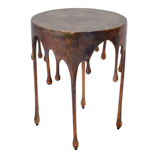 Moes Home Accent Tables Copperworks Brown Industrial Furniture