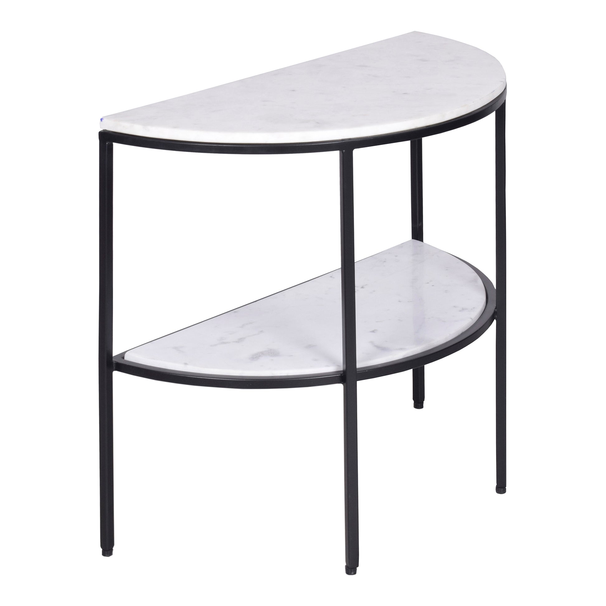 Moes Home Accent Tables Lazlo White Art Deco Furniture