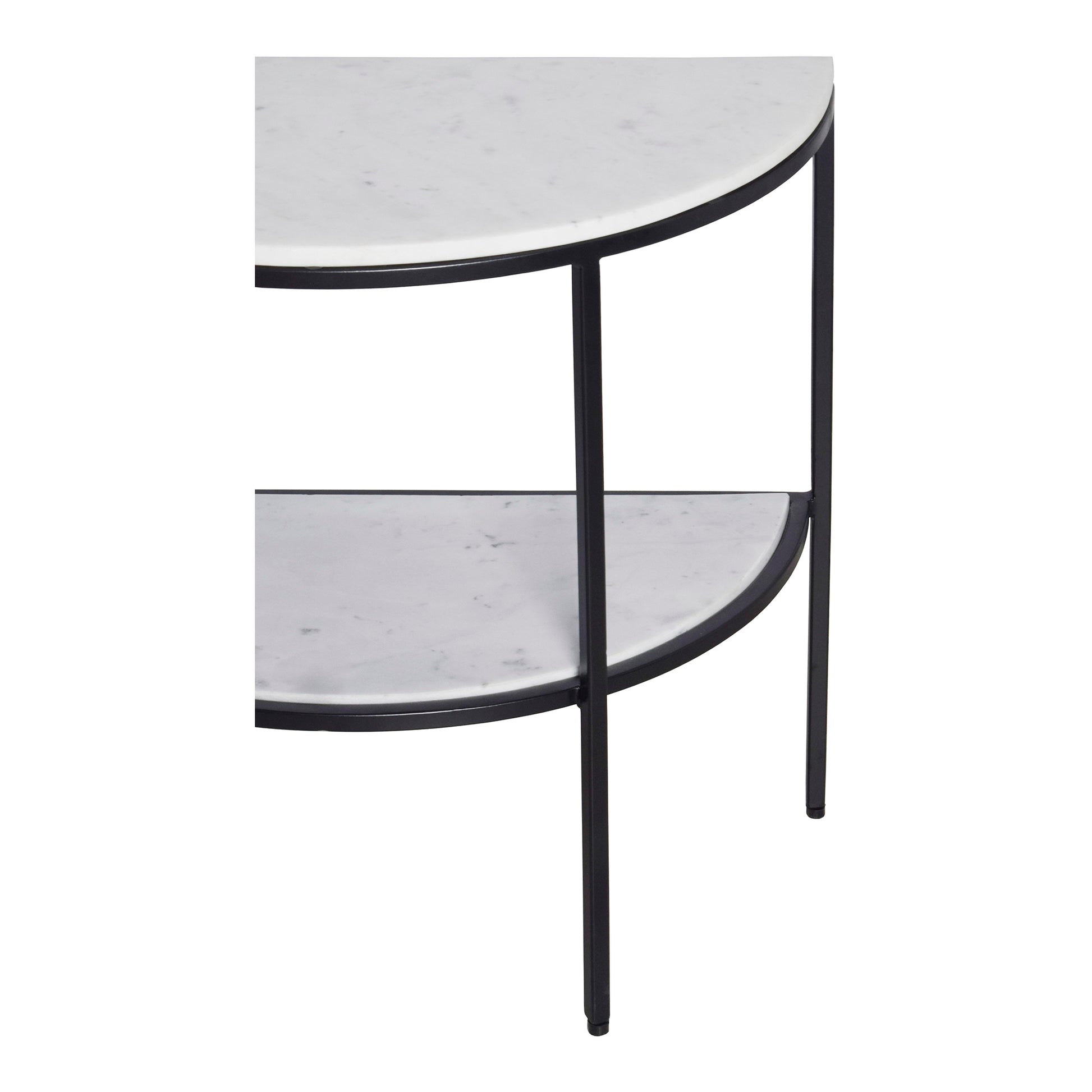 Moes Home Accent Tables Lazlo White Art Deco Furniture