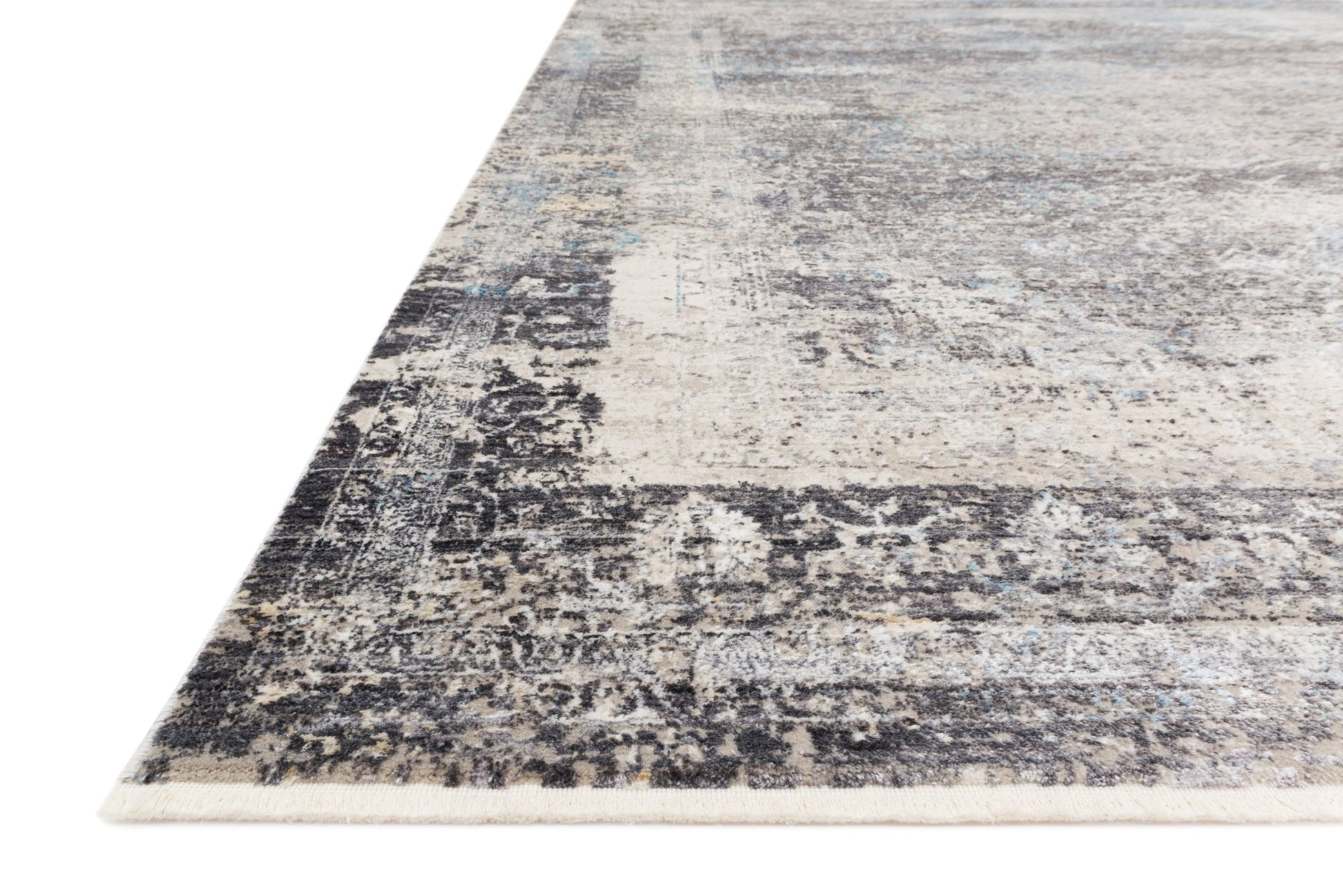 Loloi Franca FRN - 03 Charcoal Sky Transitional Power Loomed Rug - Rugs - Loloi - Atlanta Designer Rugs