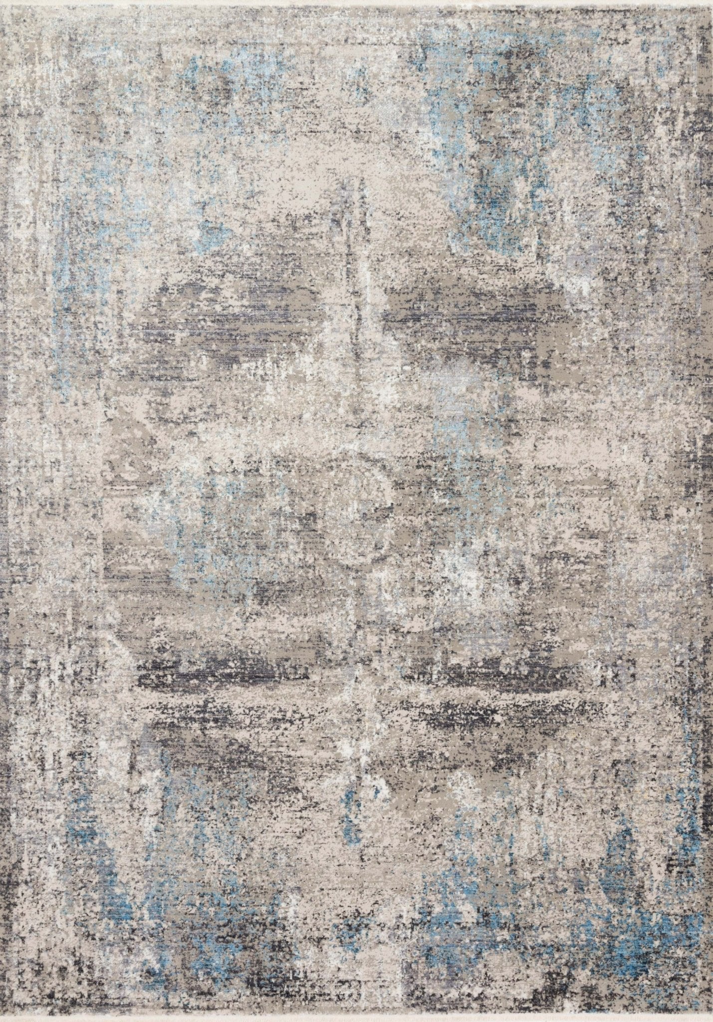 Loloi Franca FRN - 04 Slate Sky Transitional Power Loomed Rug - Rugs - Loloi - Atlanta Designer Rugs