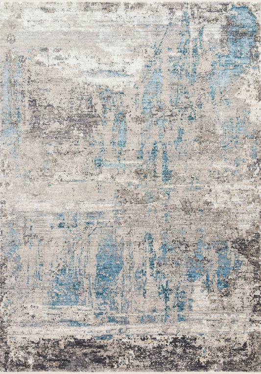 Loloi Franca FRN - 05 Grey Ocean Transitional Power Loomed Rug - Rugs - Loloi - Atlanta Designer Rugs