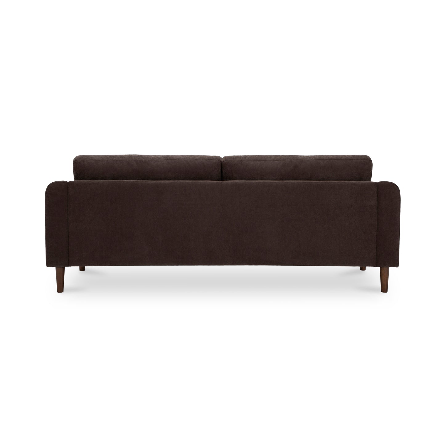 Moes Home Sofas Quinn Dark Brown Contemporary Furniture Rug